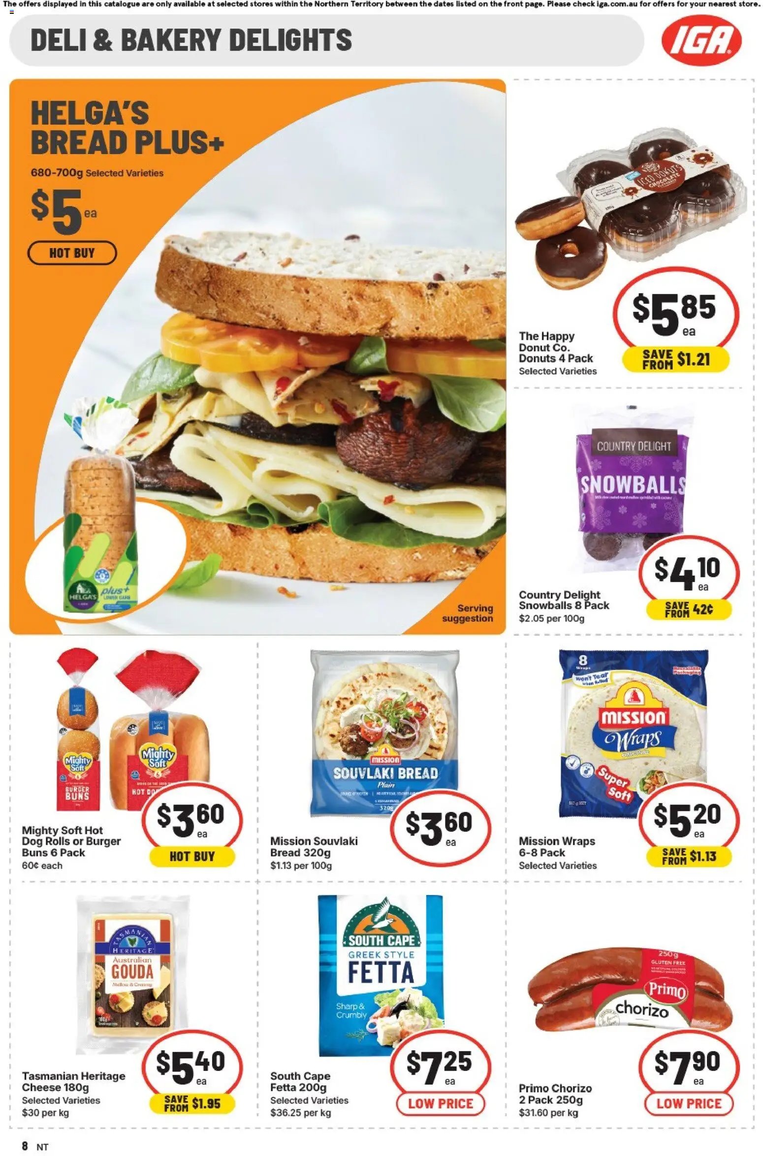 IGA catalogue NT