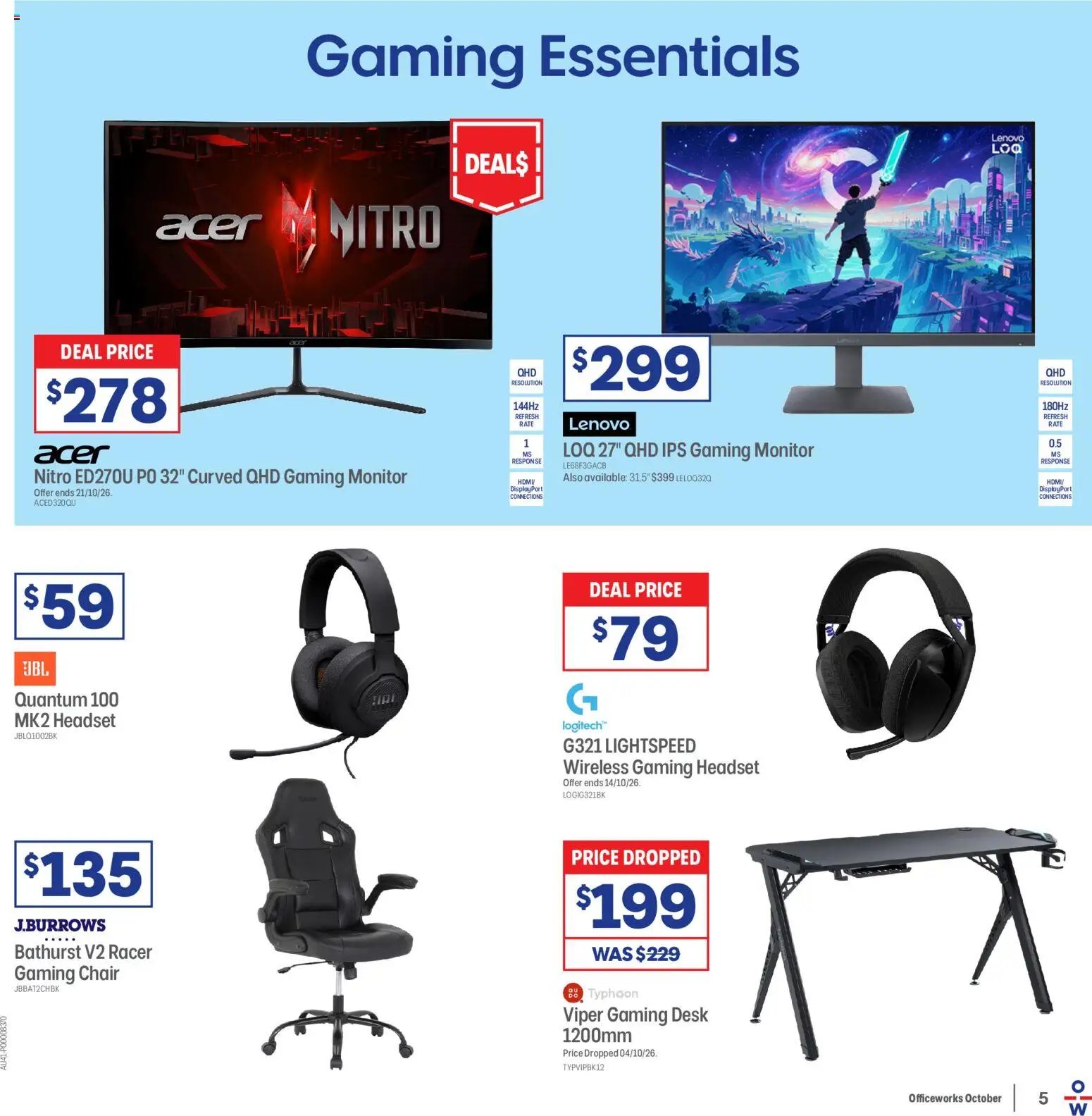 Officeworks catalogue