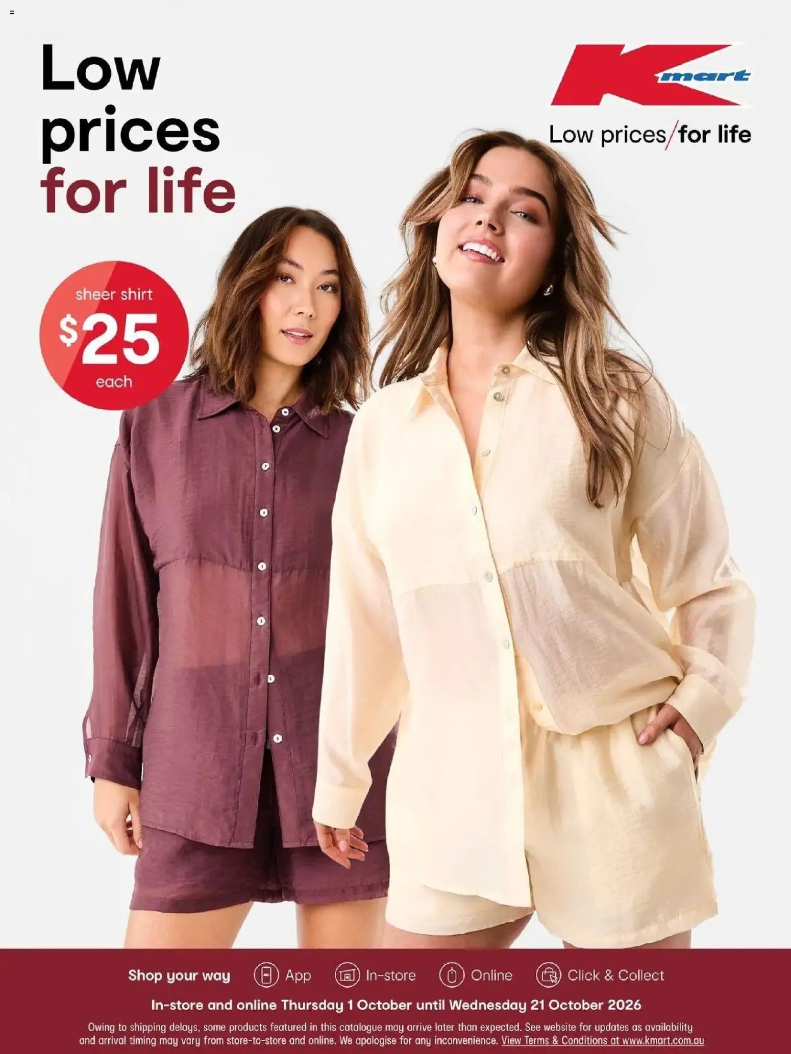 Kmart - October Apparel