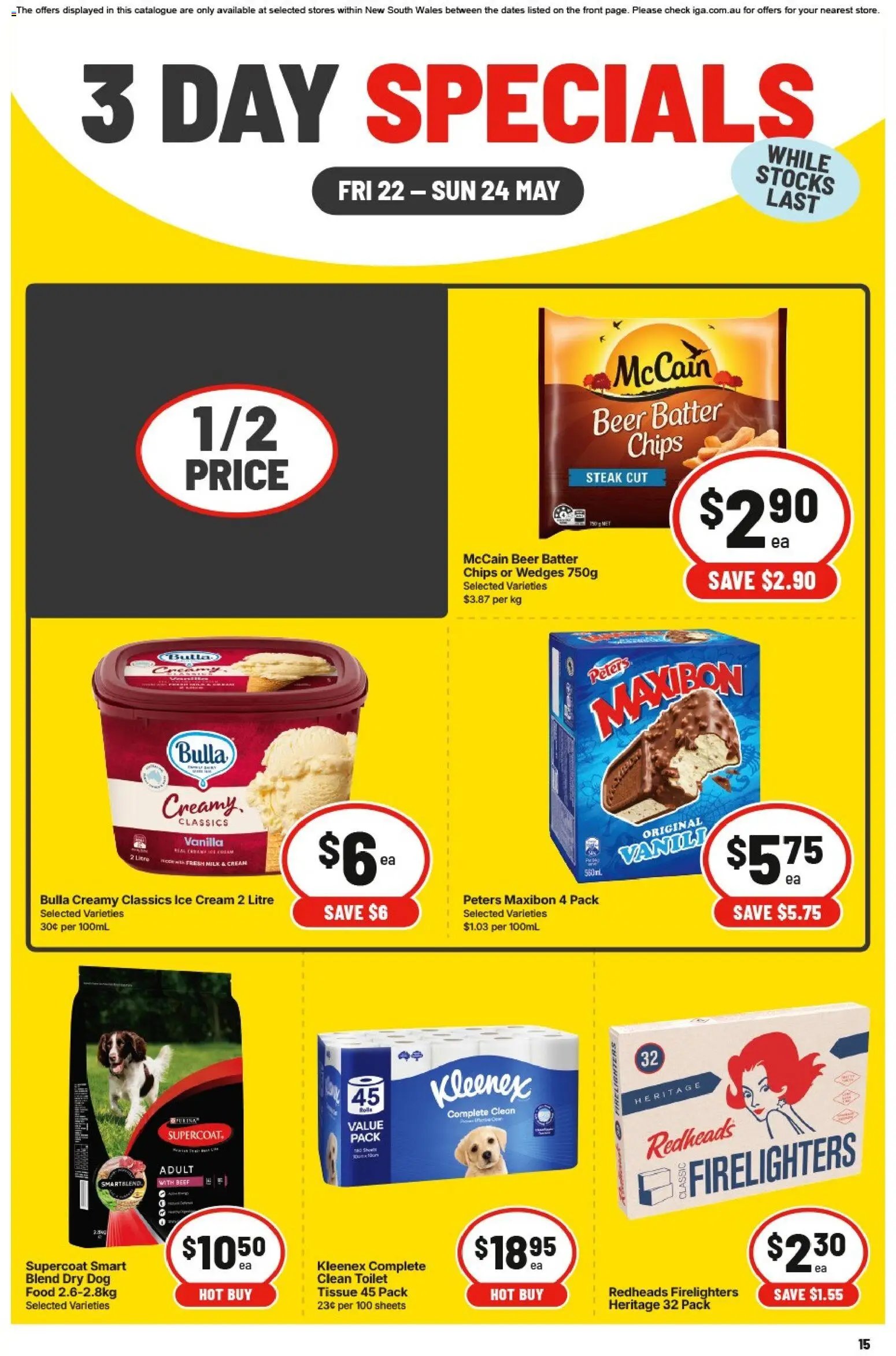 IGA - 3 Day Specials - NSW (2026-05-22 - 2026-05-24) | 2