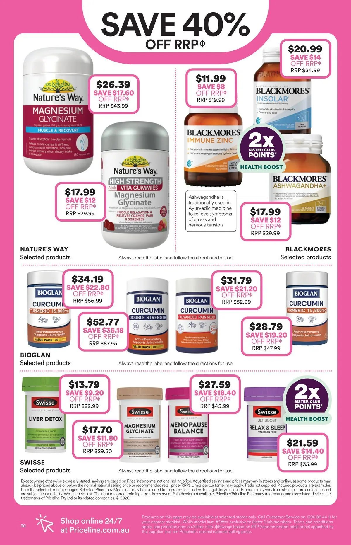 Priceline Pharmacy catalogue Kalamunda (2026-05-20 - 2026-06-03) | 30
