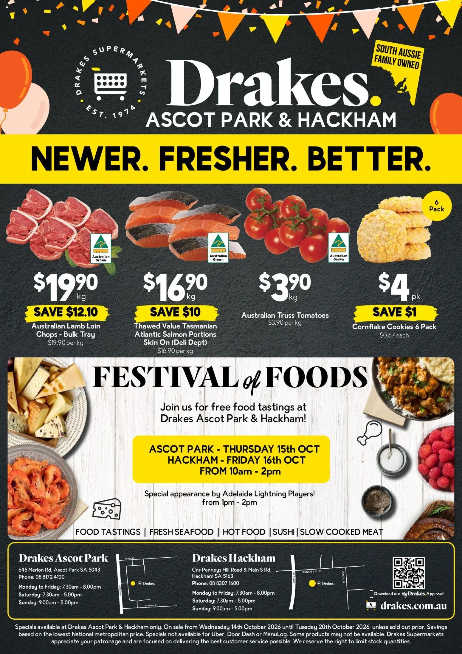 Drakes catalogue Ascot Park & Hackham