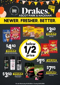 Drakes catalogue Ascot Park & Hackham