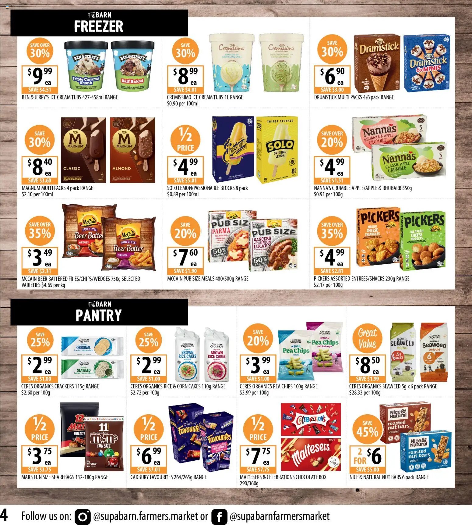 Supabarn catalogue