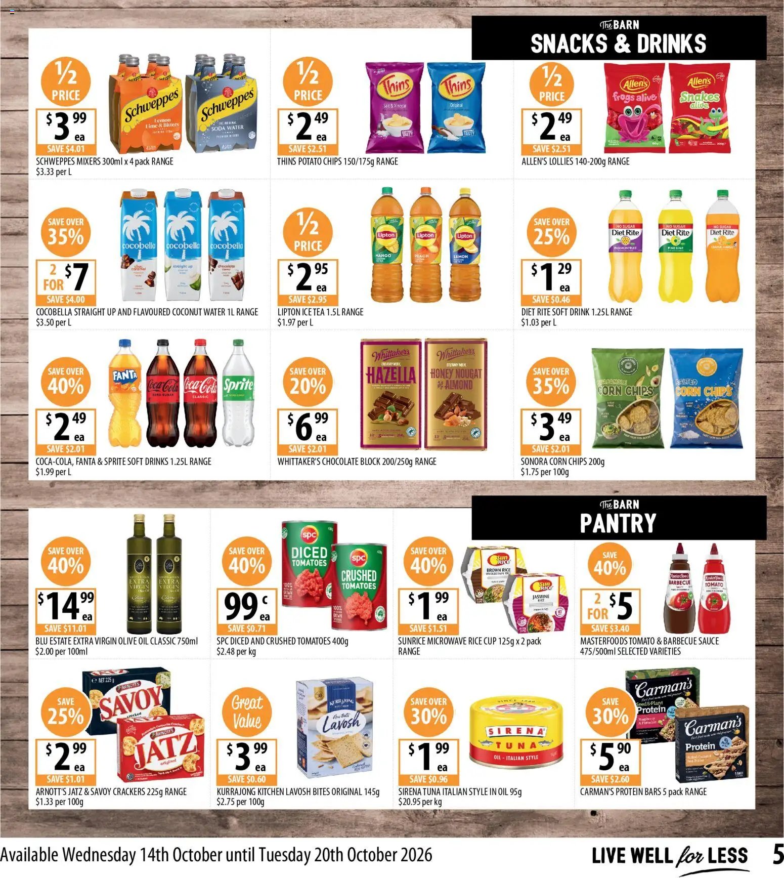Supabarn catalogue