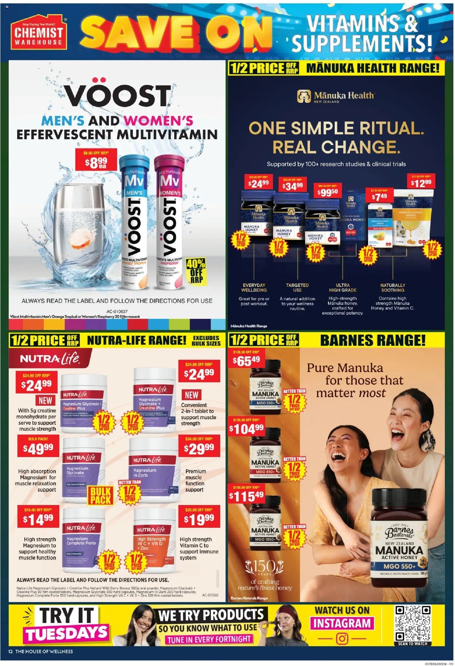 Chemist Warehouse catalogue