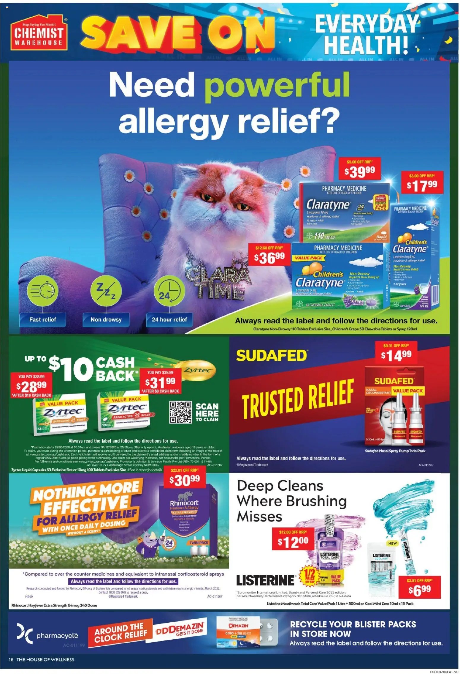 Chemist Warehouse catalogue