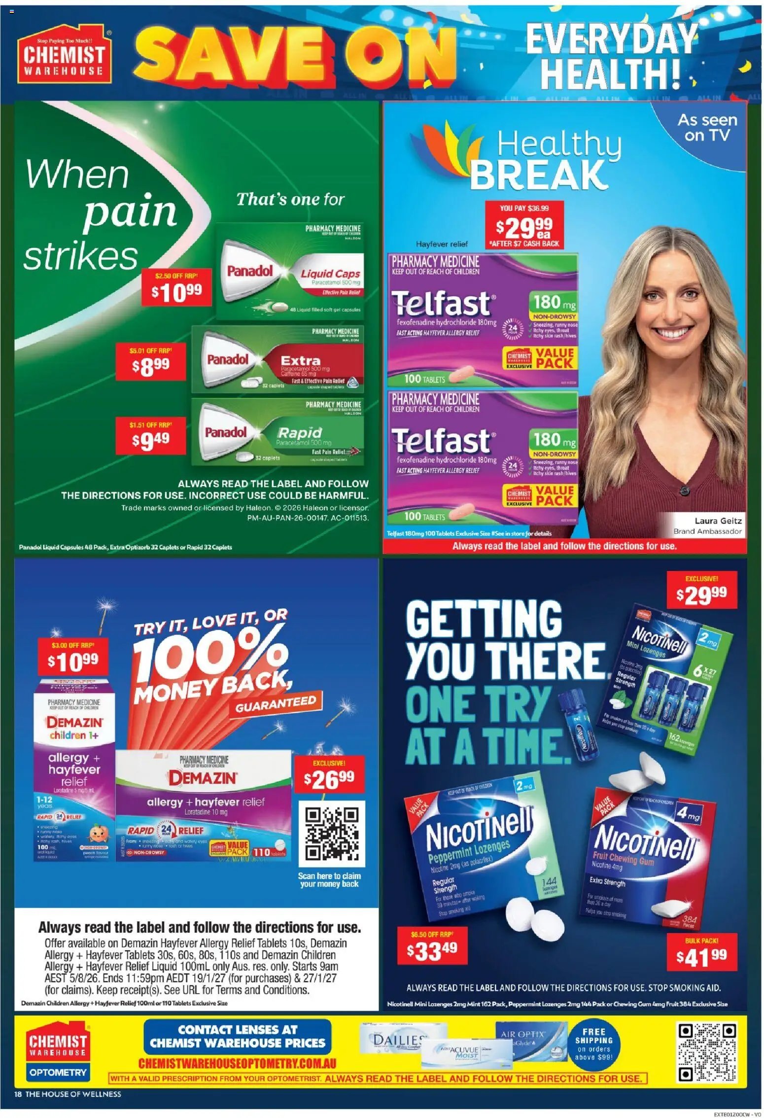 Chemist Warehouse catalogue