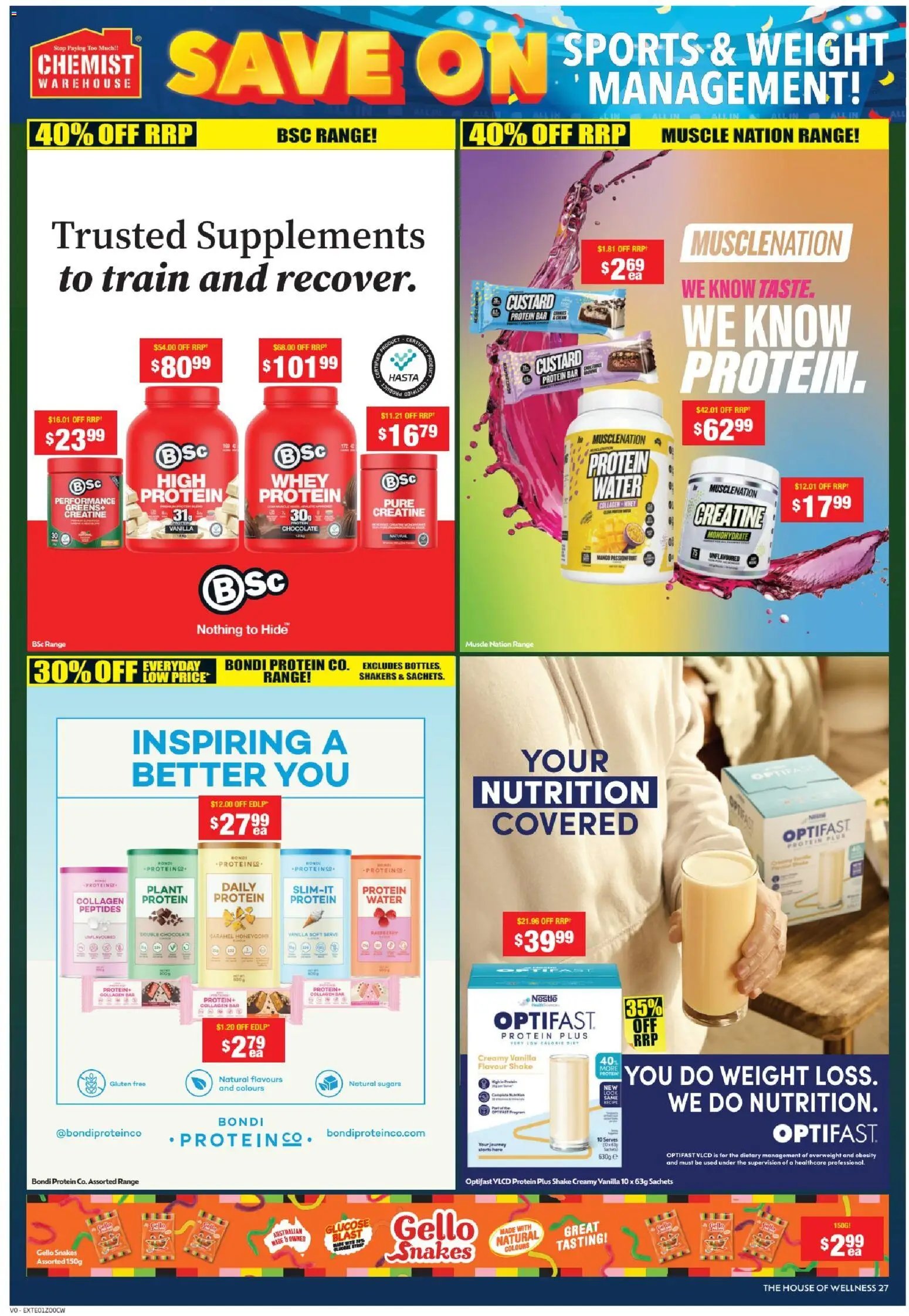 Chemist Warehouse catalogue