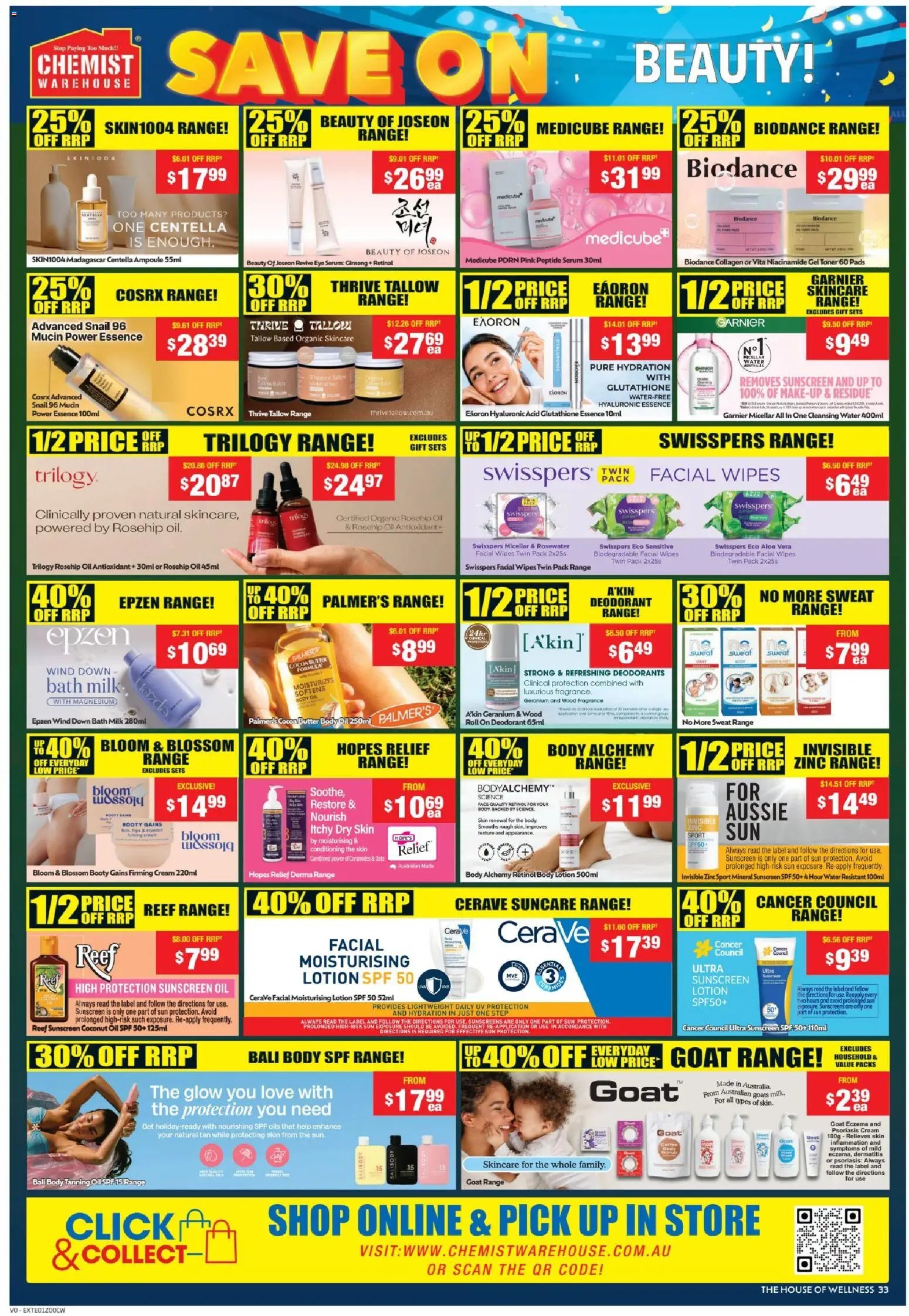 Chemist Warehouse catalogue
