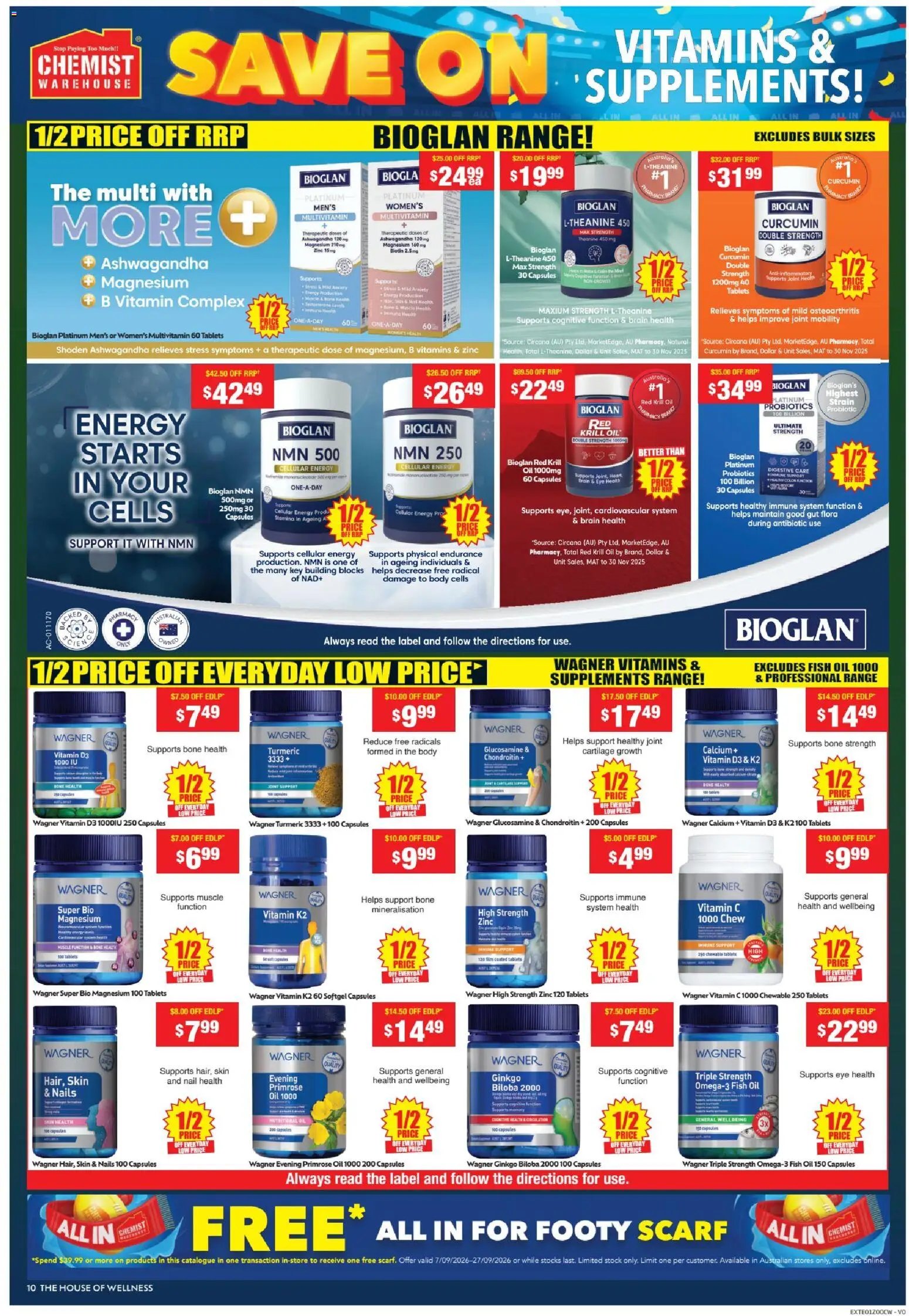Chemist Warehouse catalogue