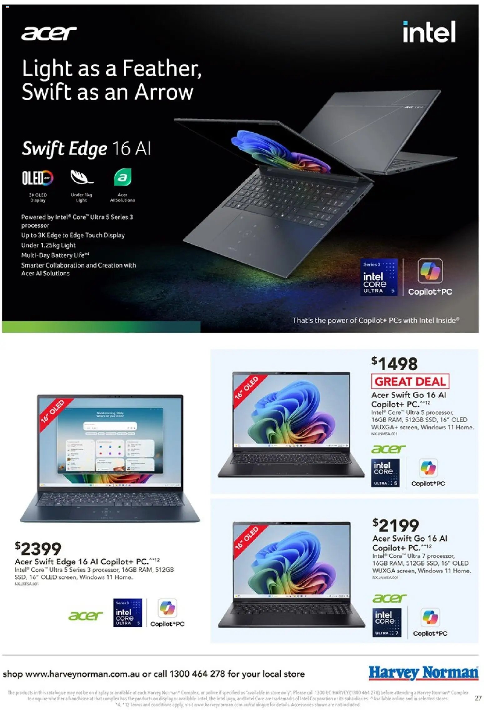 Harvey Norman Computers Shop trending Tech Deals