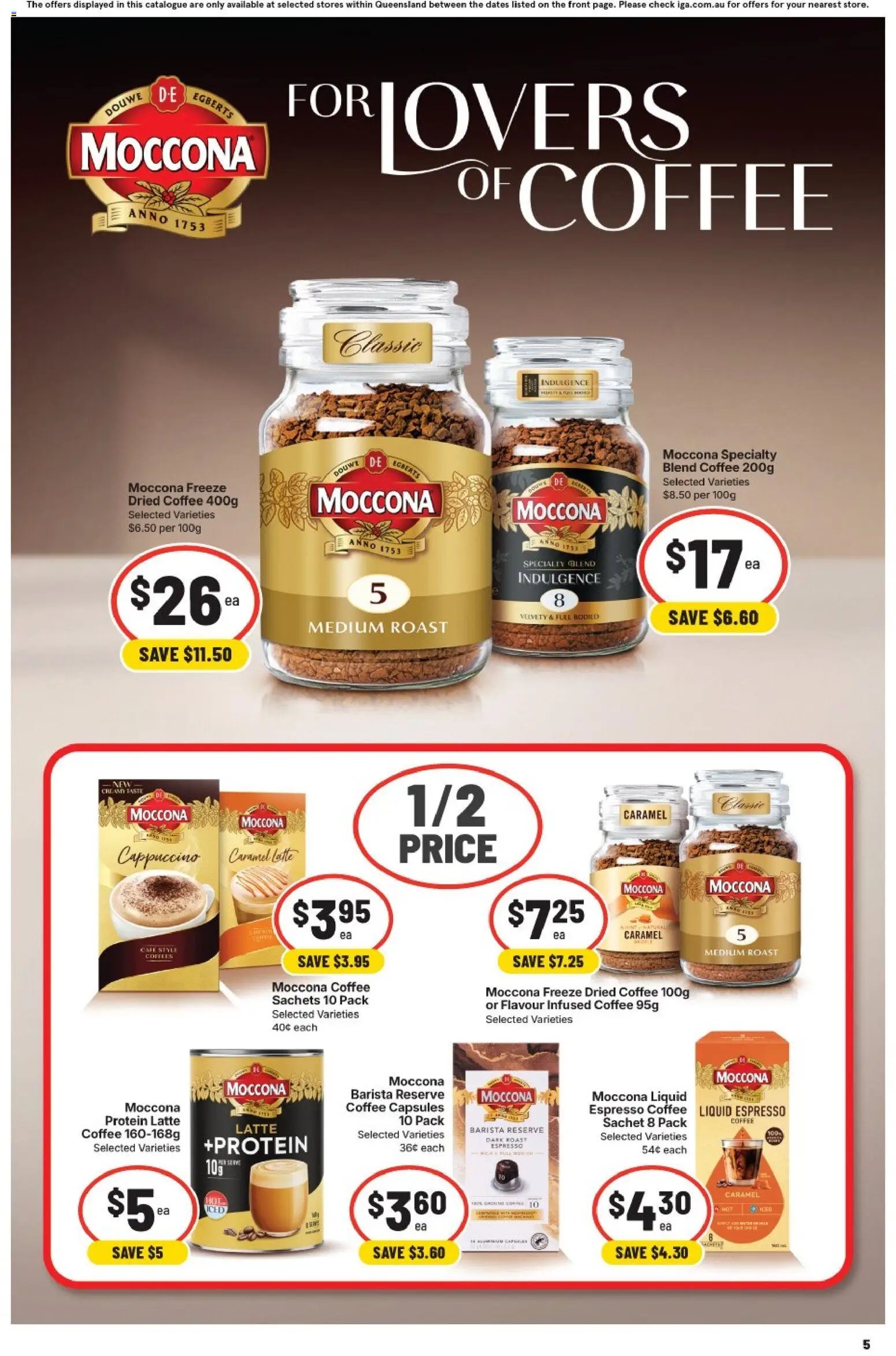 IGA Extra Specials QLD