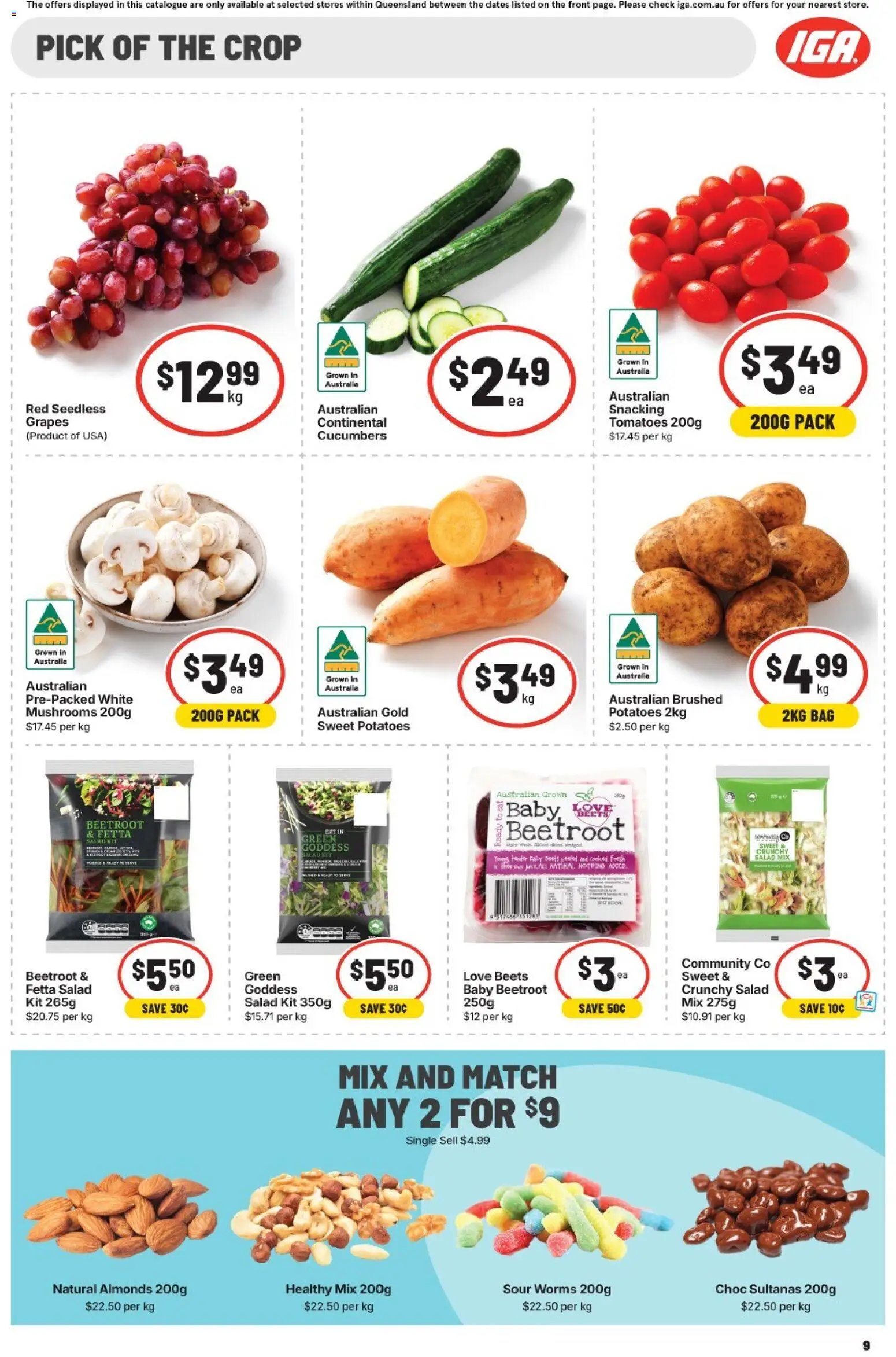 IGA Extra Specials QLD