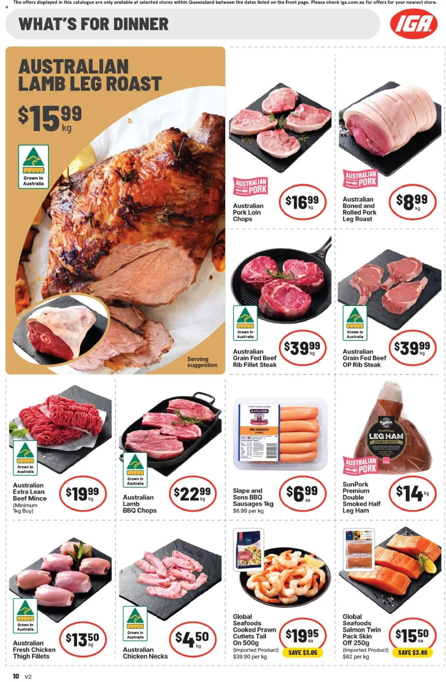 IGA Extra Specials QLD