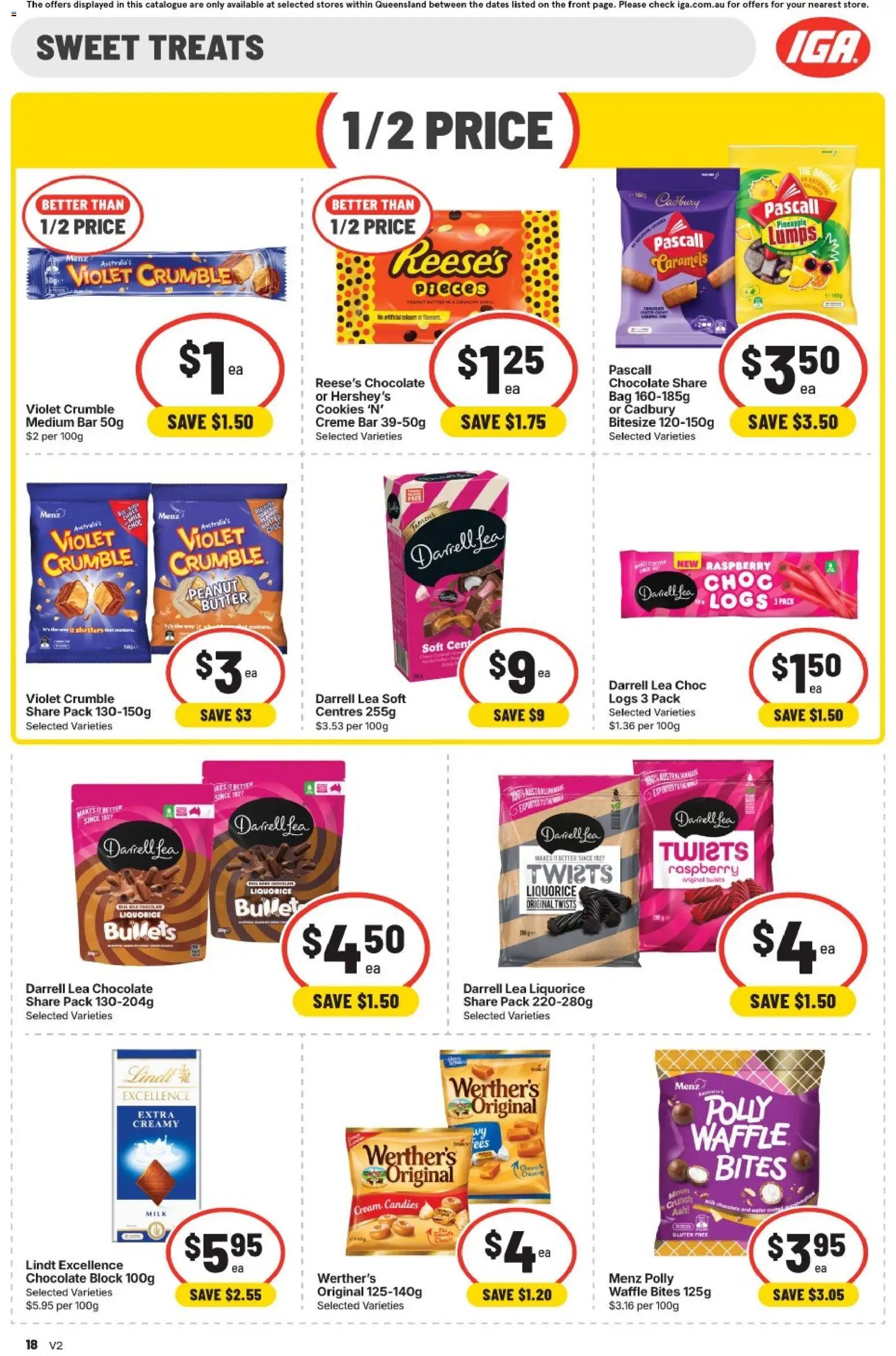 IGA Extra Specials QLD