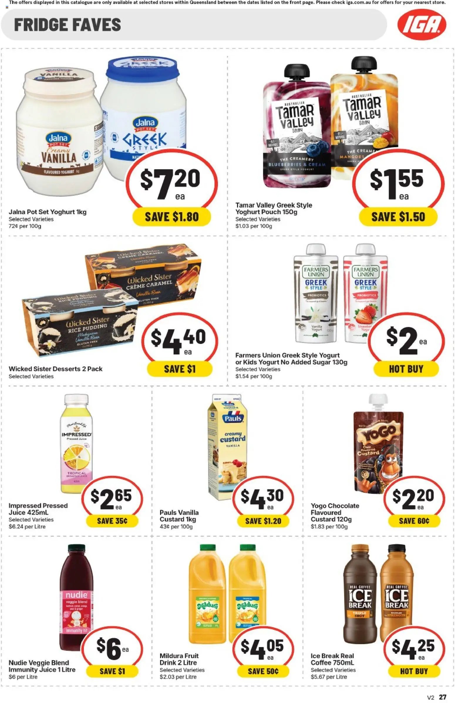 IGA Extra Specials QLD