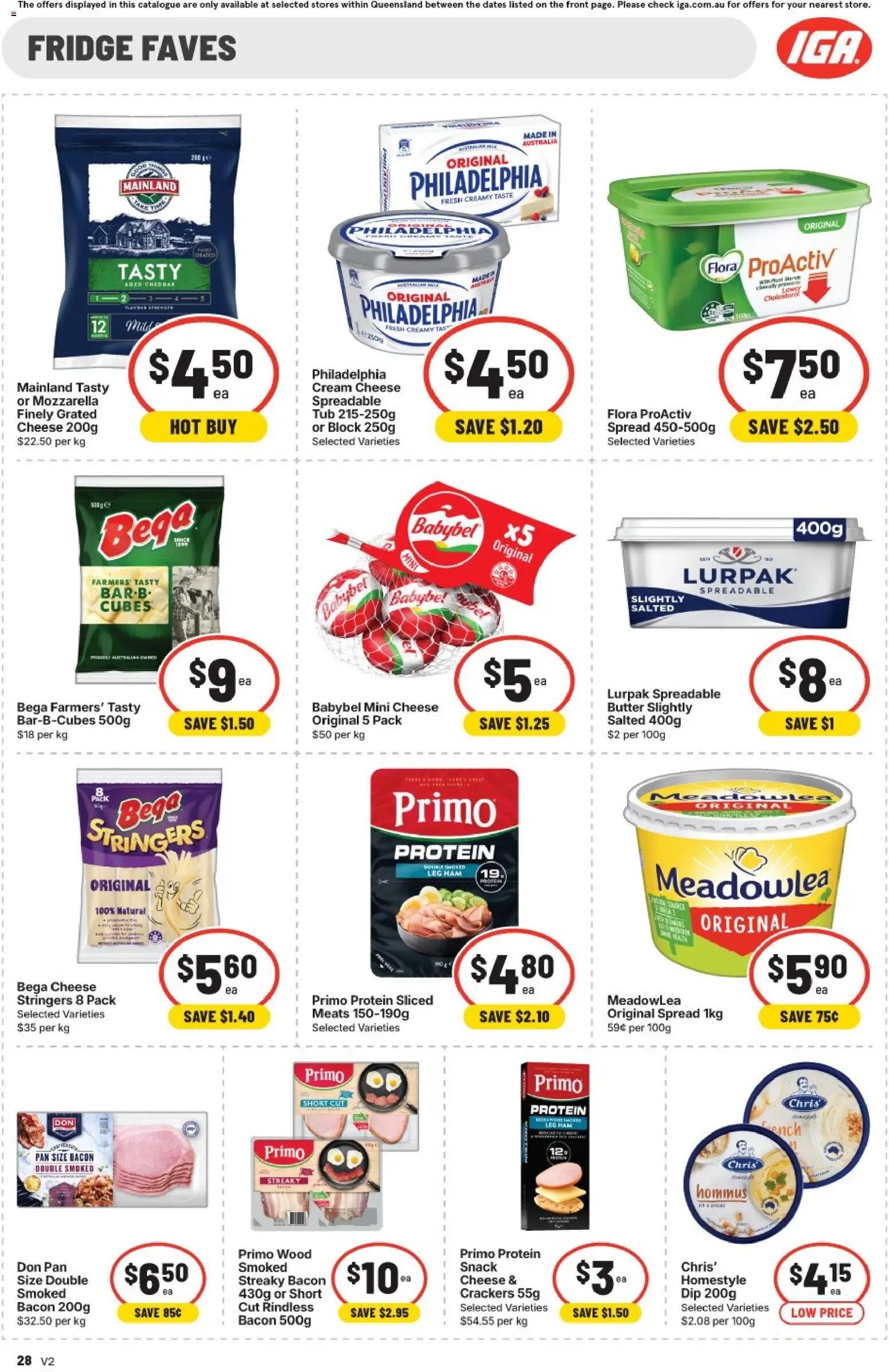 IGA Extra Specials QLD
