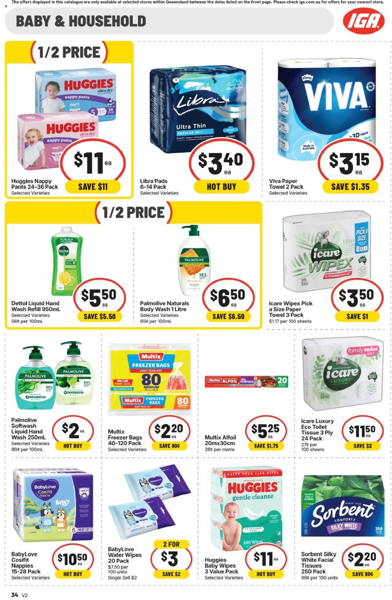 IGA Extra Specials QLD
