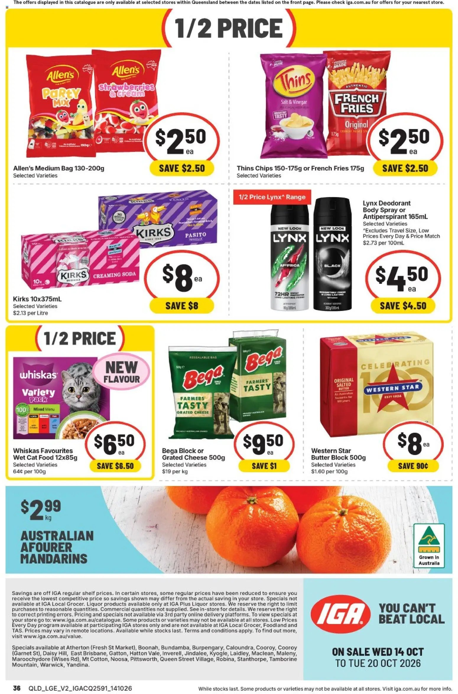IGA Extra Specials QLD
