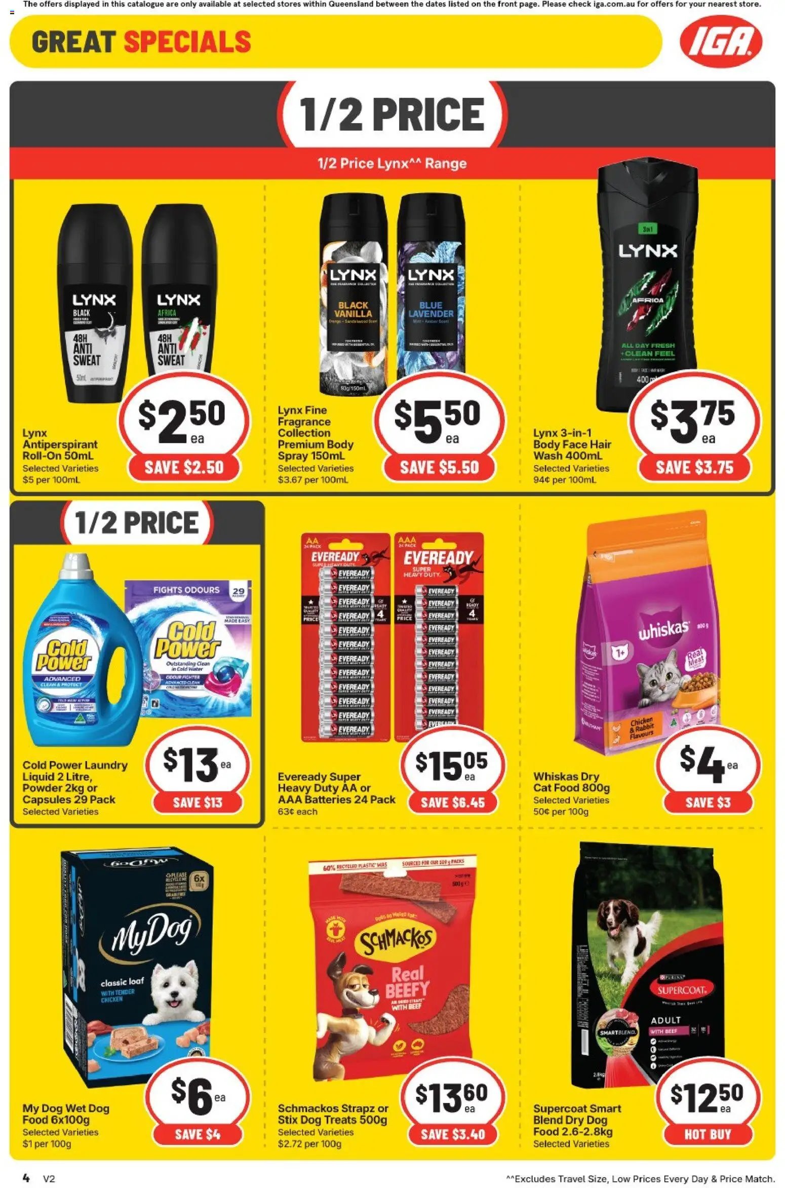 IGA Extra Specials QLD