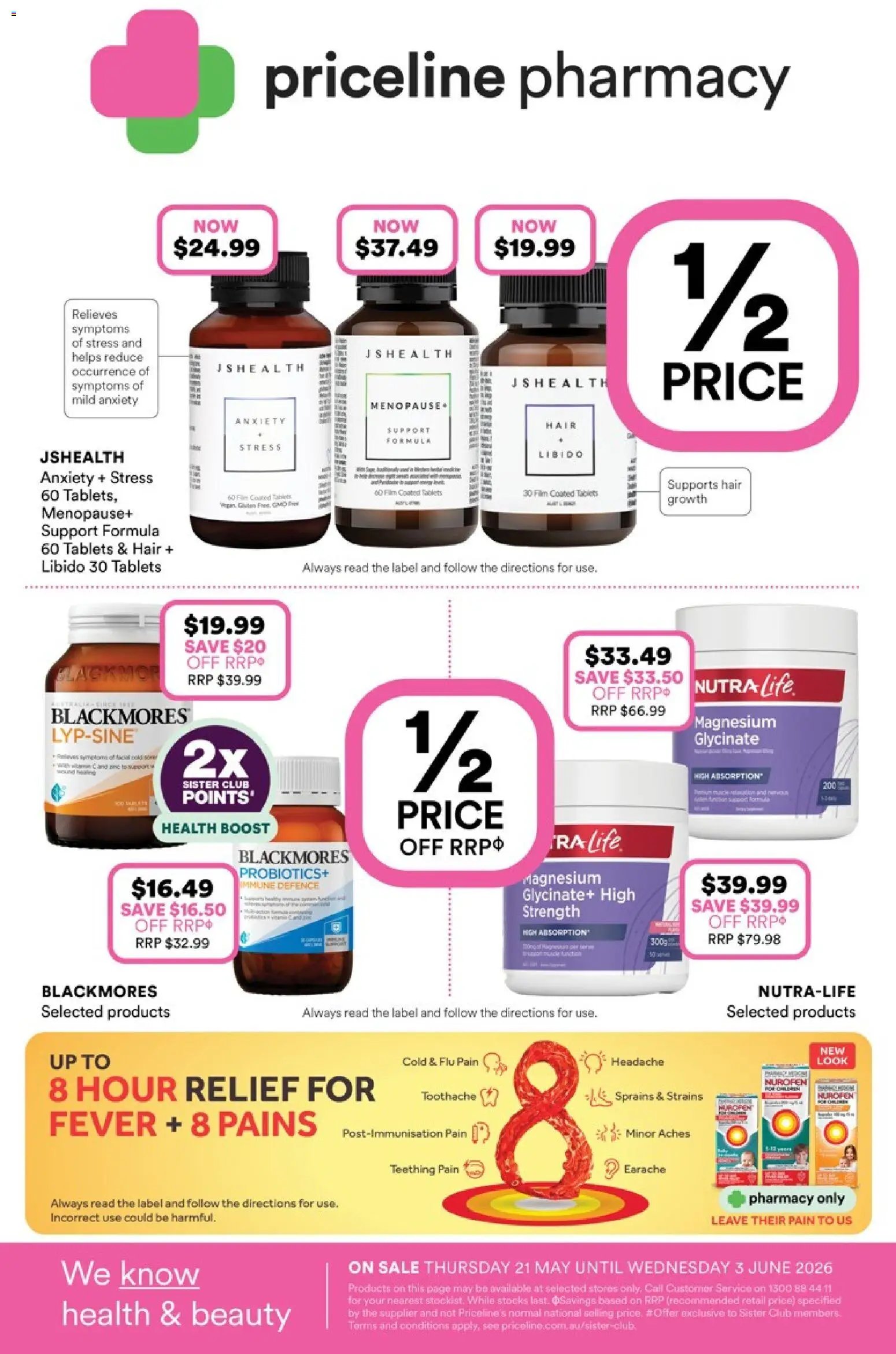 Priceline Pharmacy catalogue (2026-05-20 - 2026-06-03) | 32