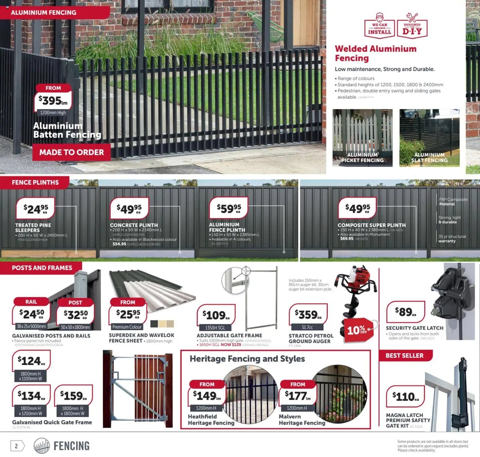 Stratco catalogue SA