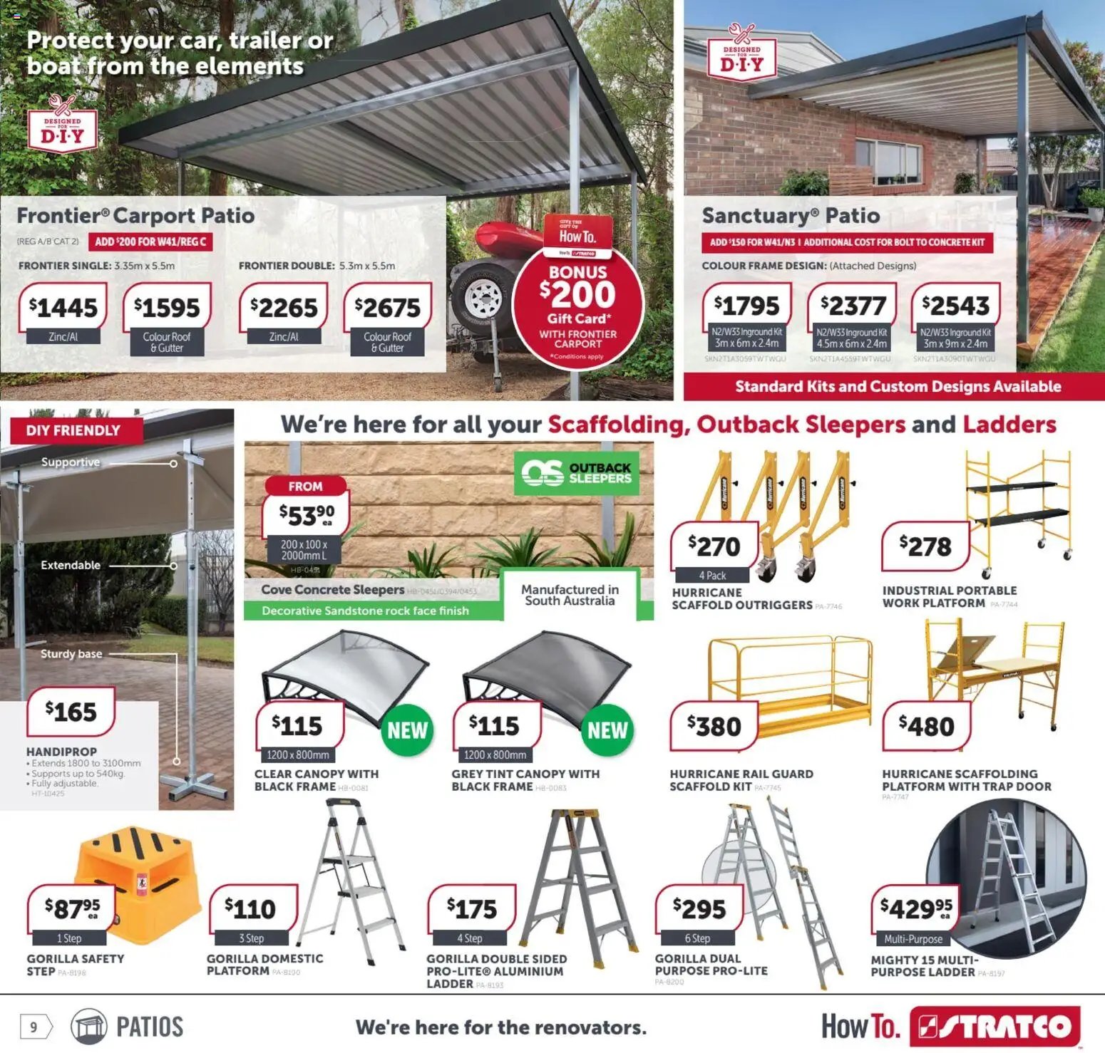 Stratco catalogue SA