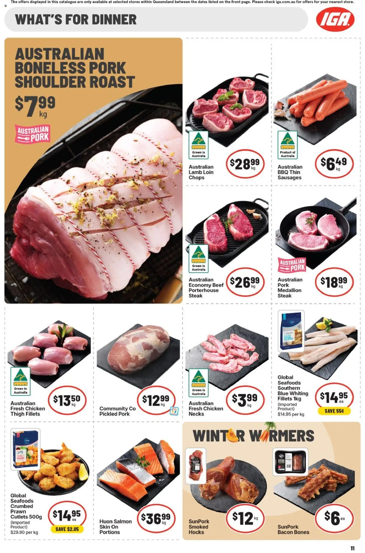 IGA catalogue QLD