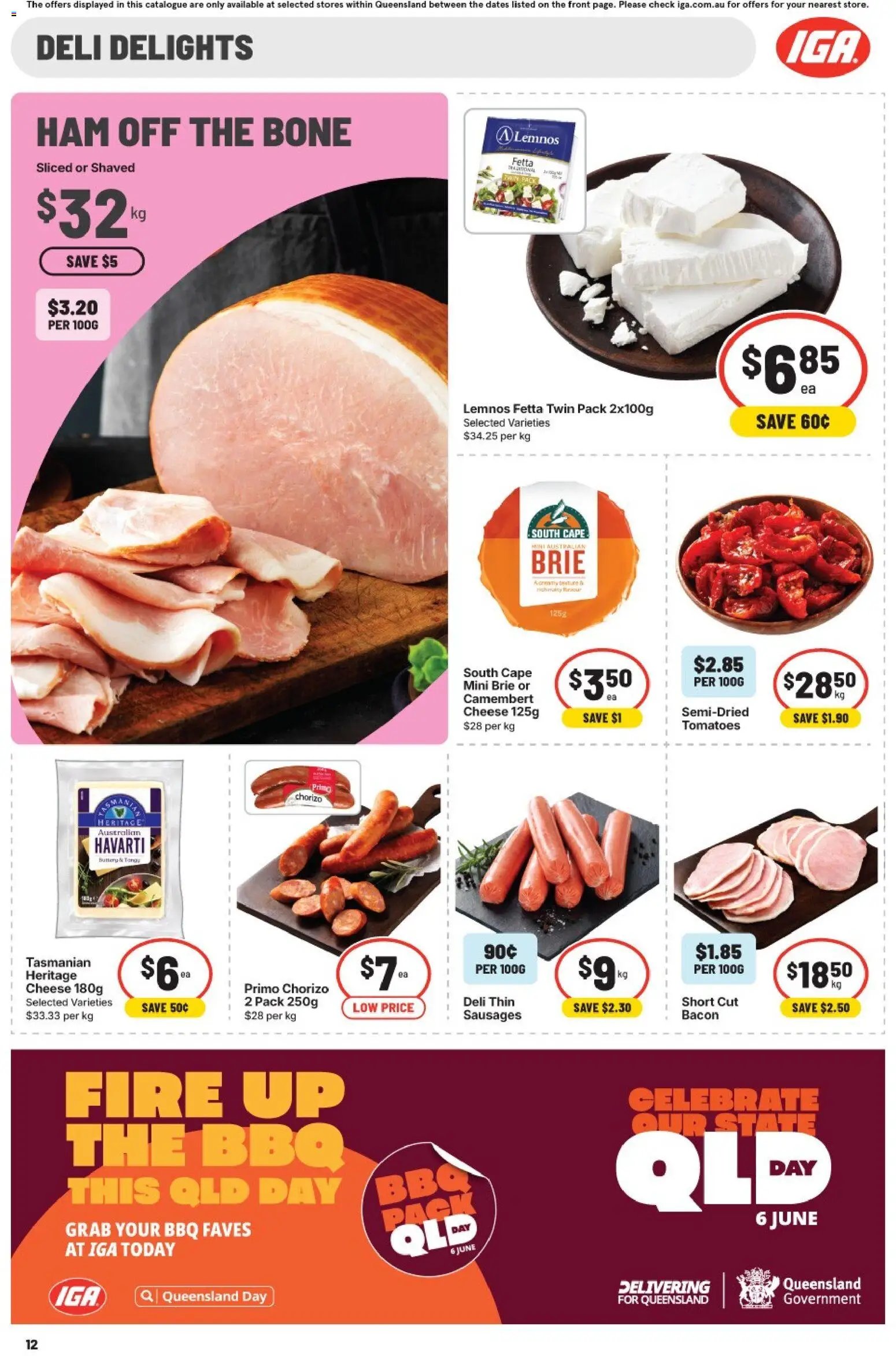 IGA catalogue QLD