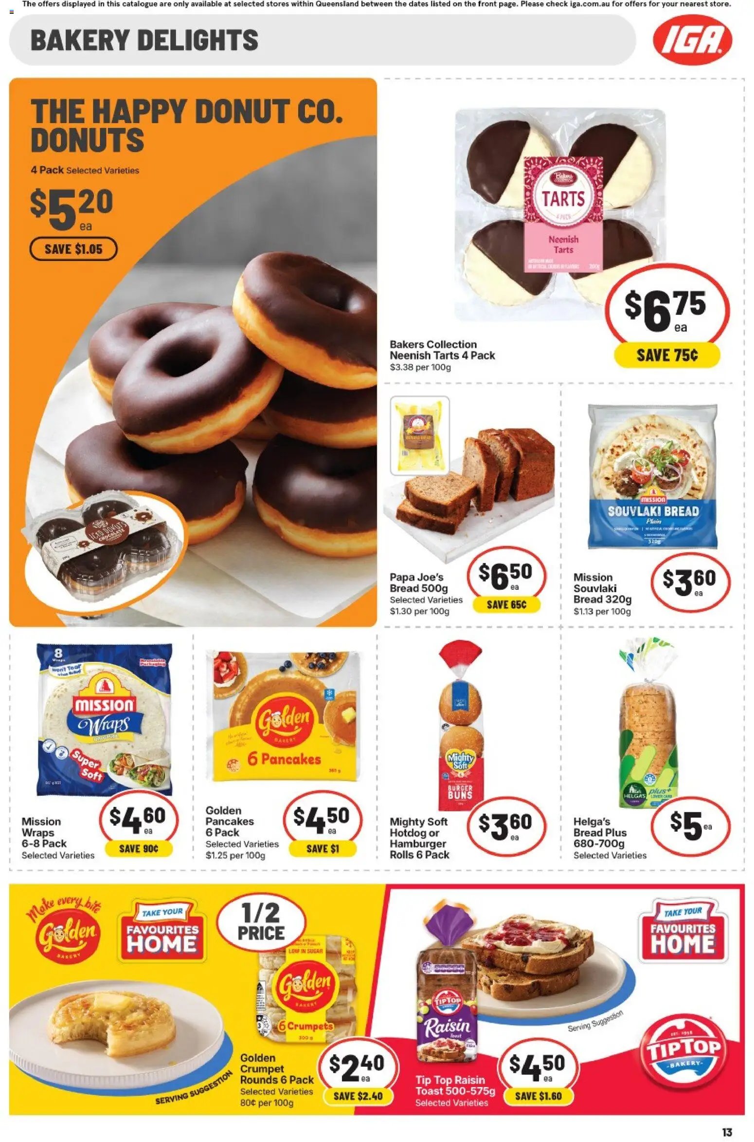 IGA catalogue QLD