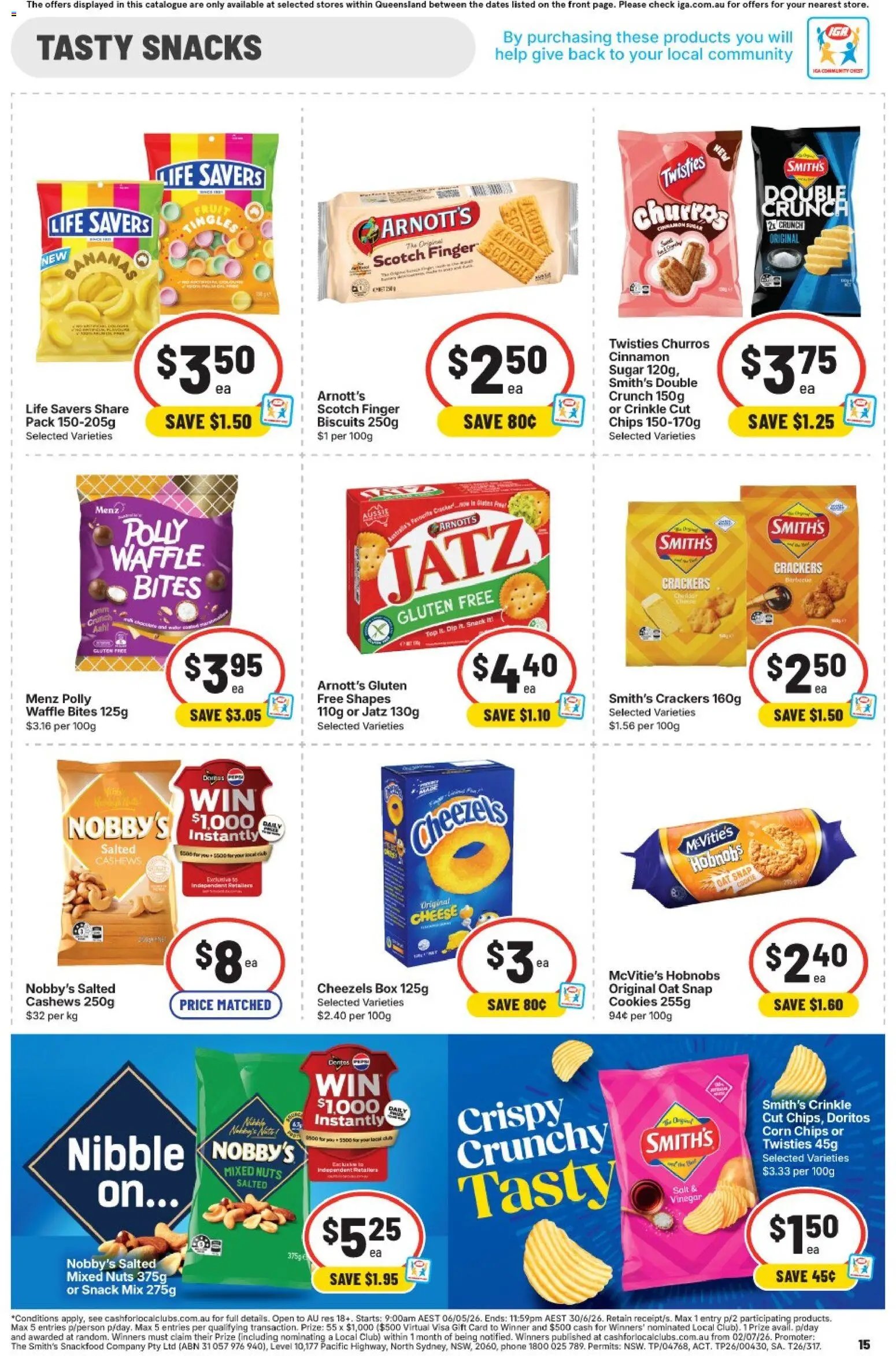 IGA catalogue QLD