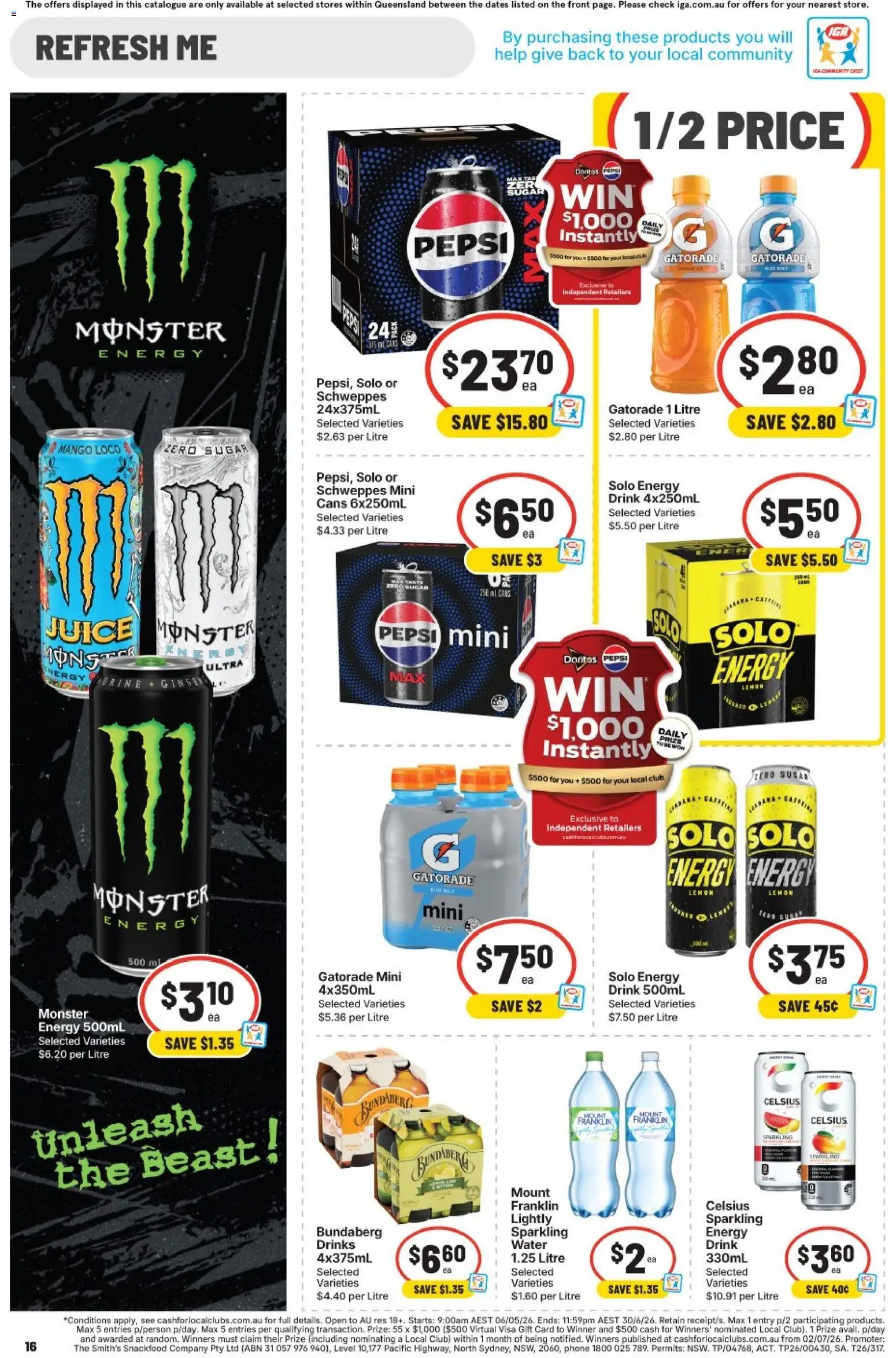 IGA catalogue QLD