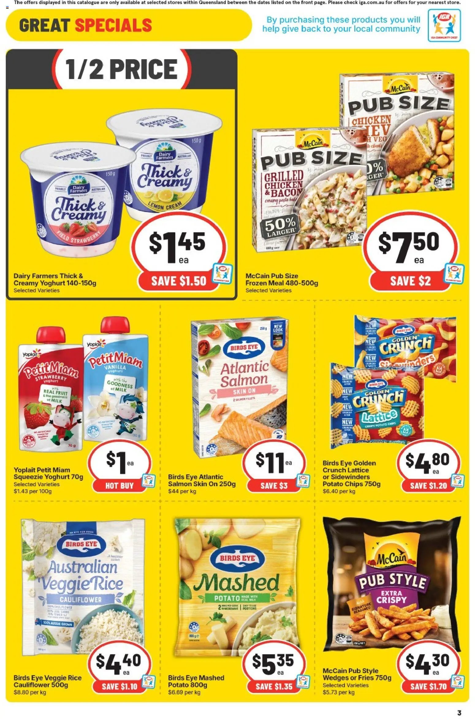 IGA catalogue QLD