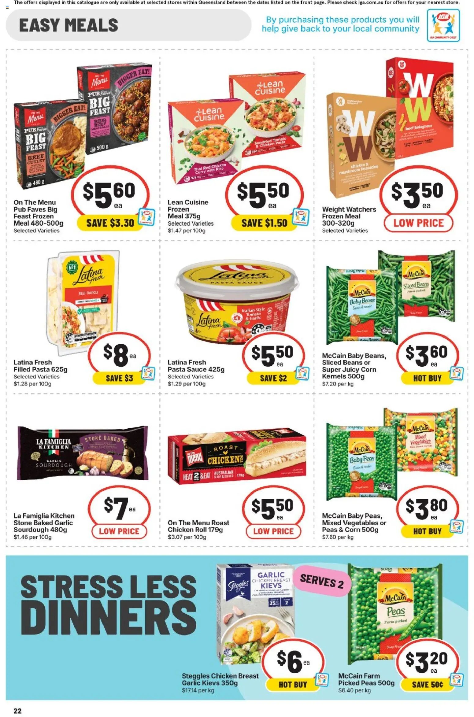 IGA catalogue QLD