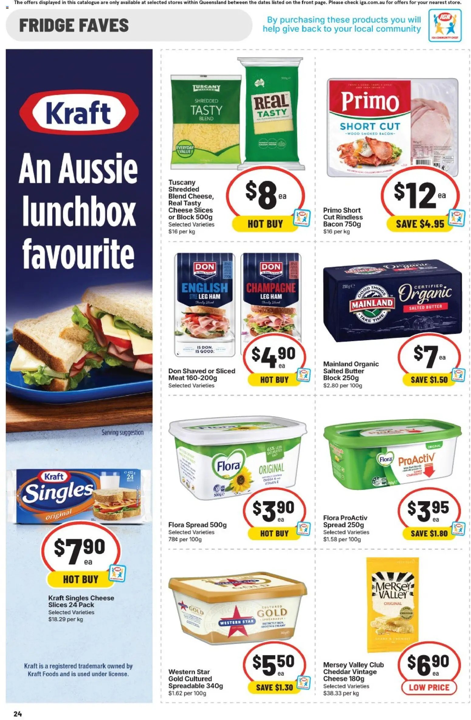 IGA catalogue QLD