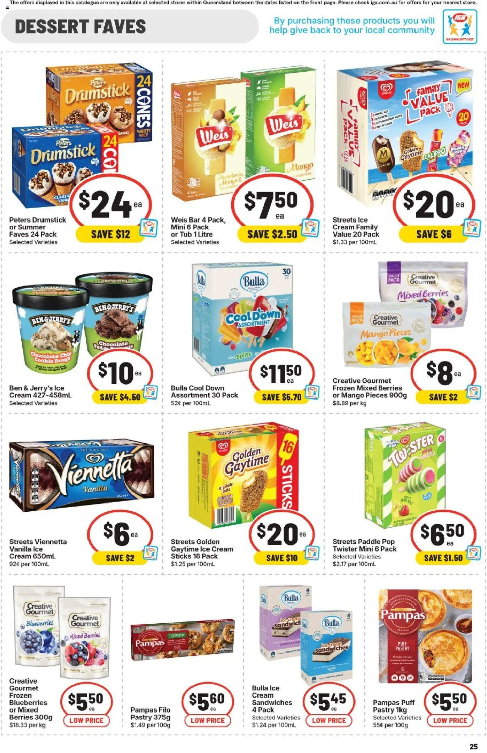 IGA catalogue QLD