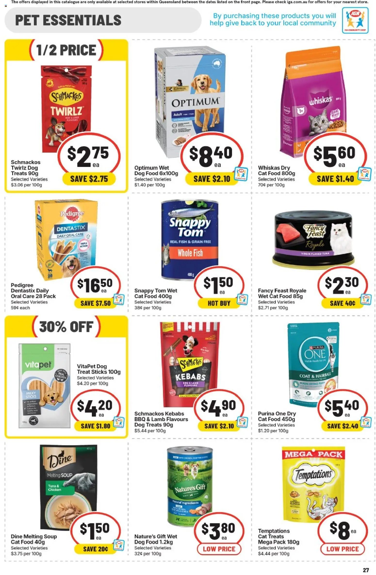 IGA catalogue QLD