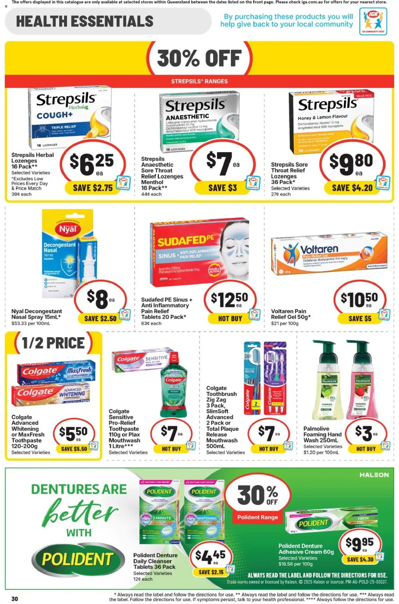 IGA catalogue QLD
