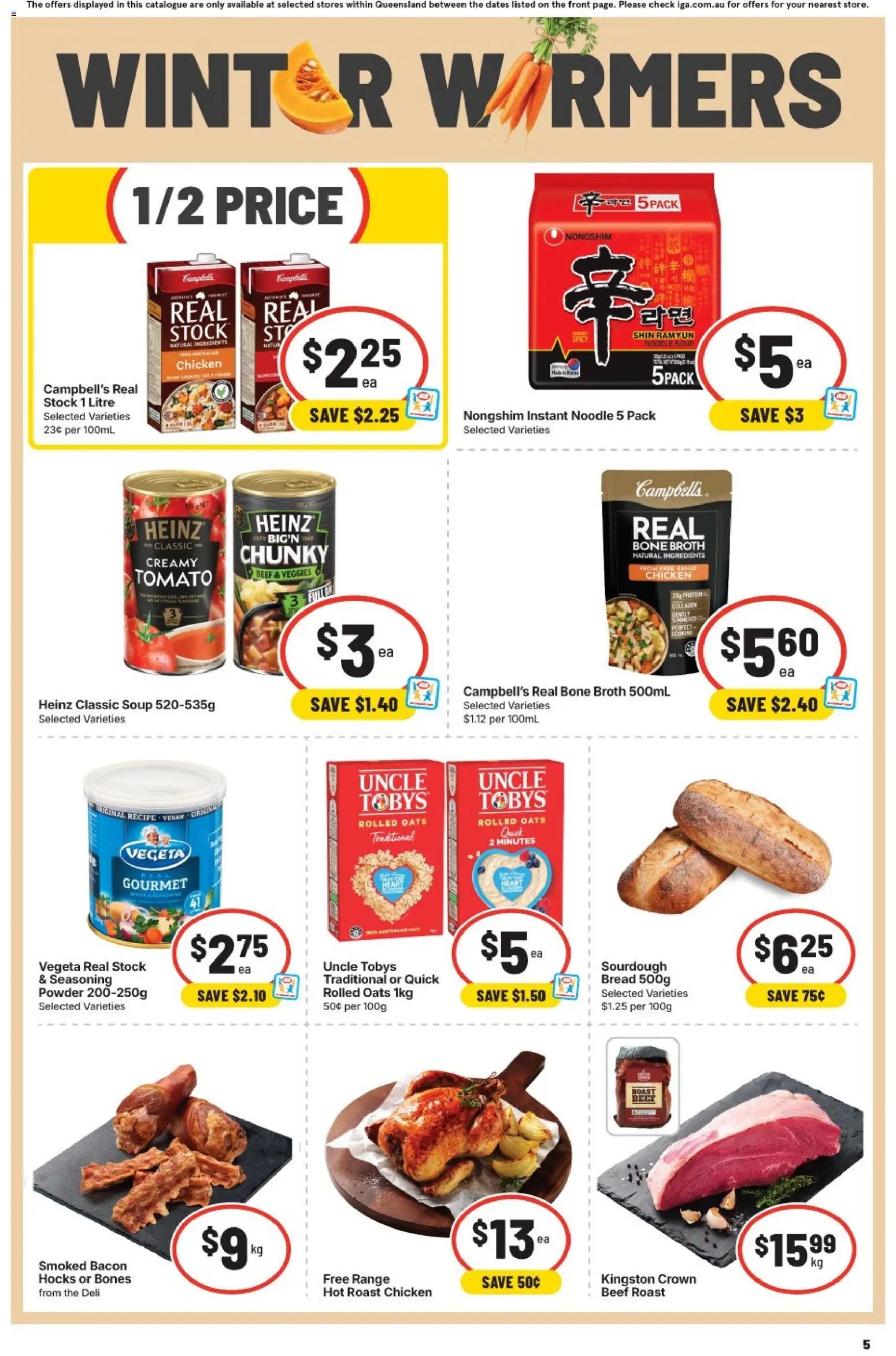 IGA catalogue QLD