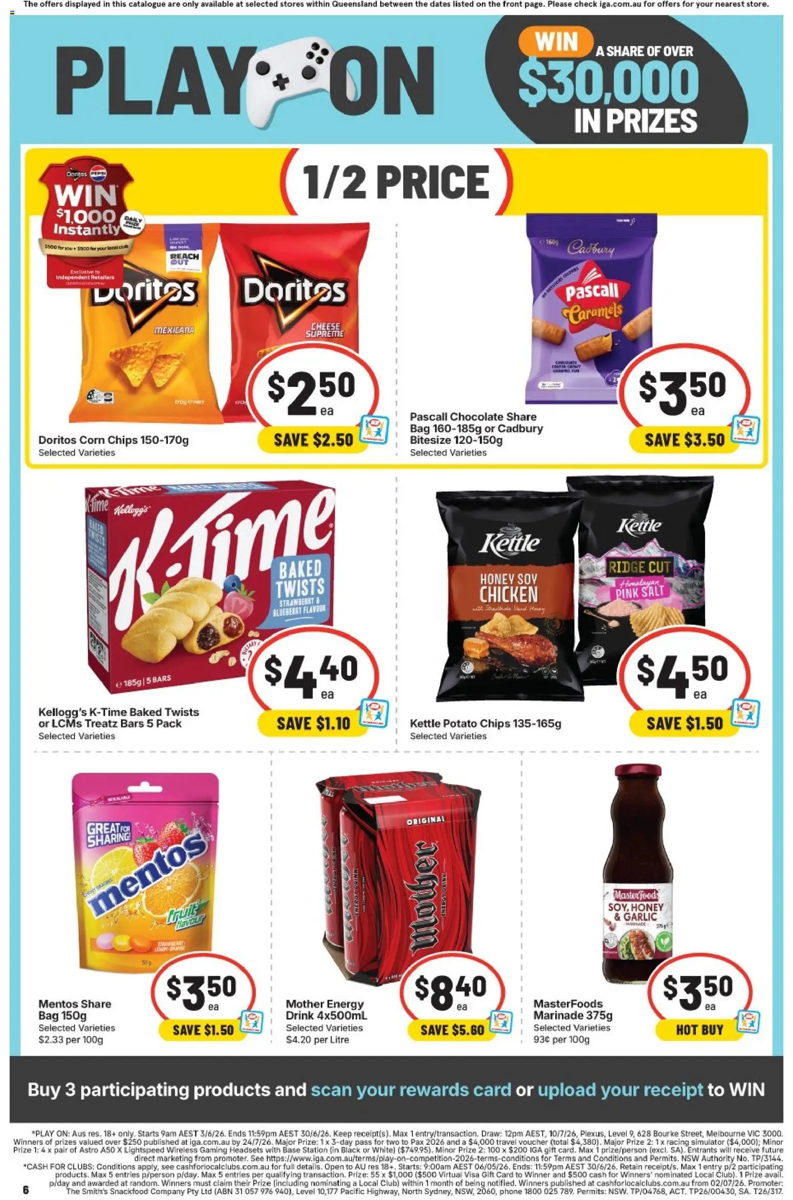 IGA catalogue QLD