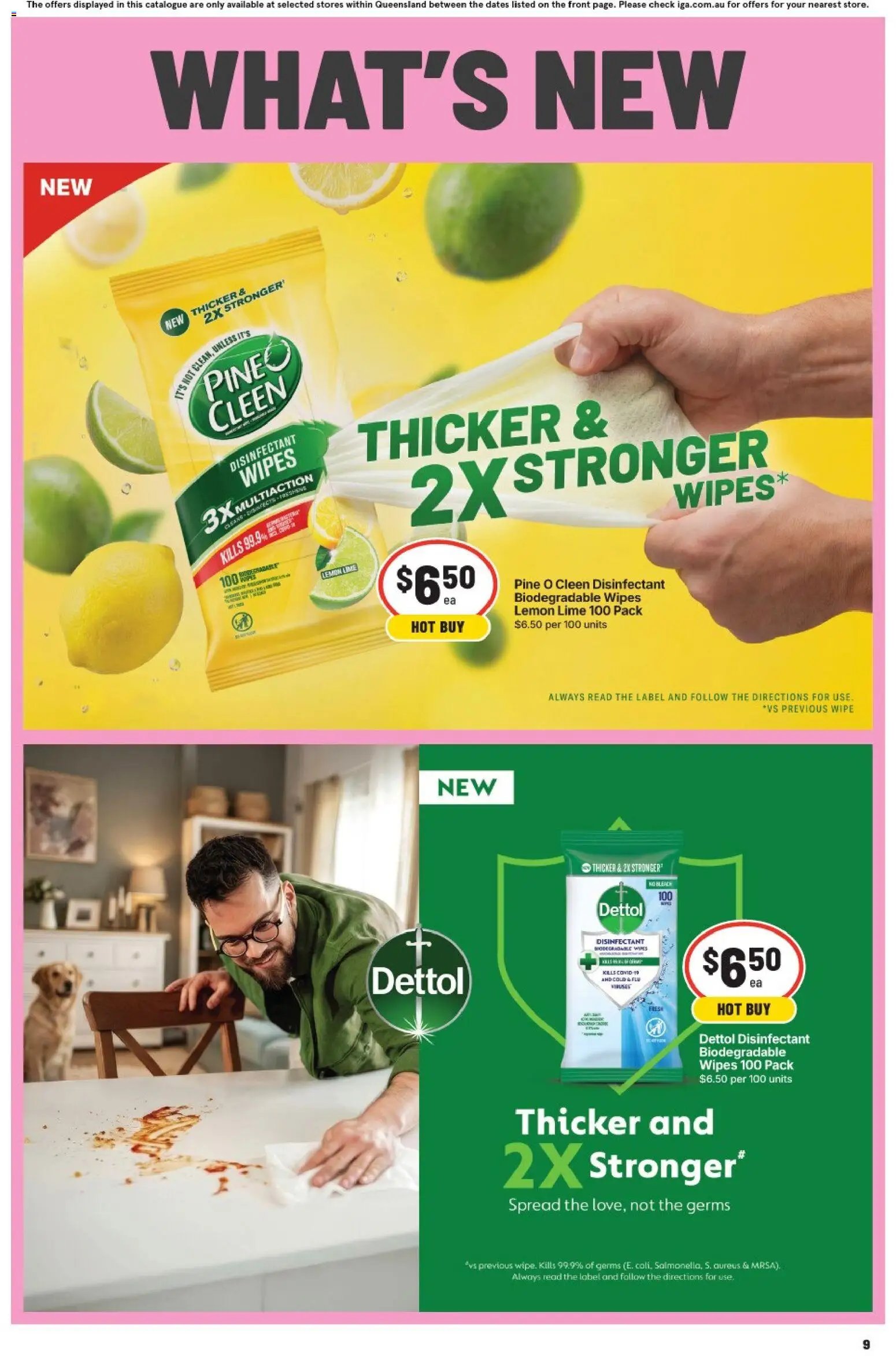 IGA catalogue QLD