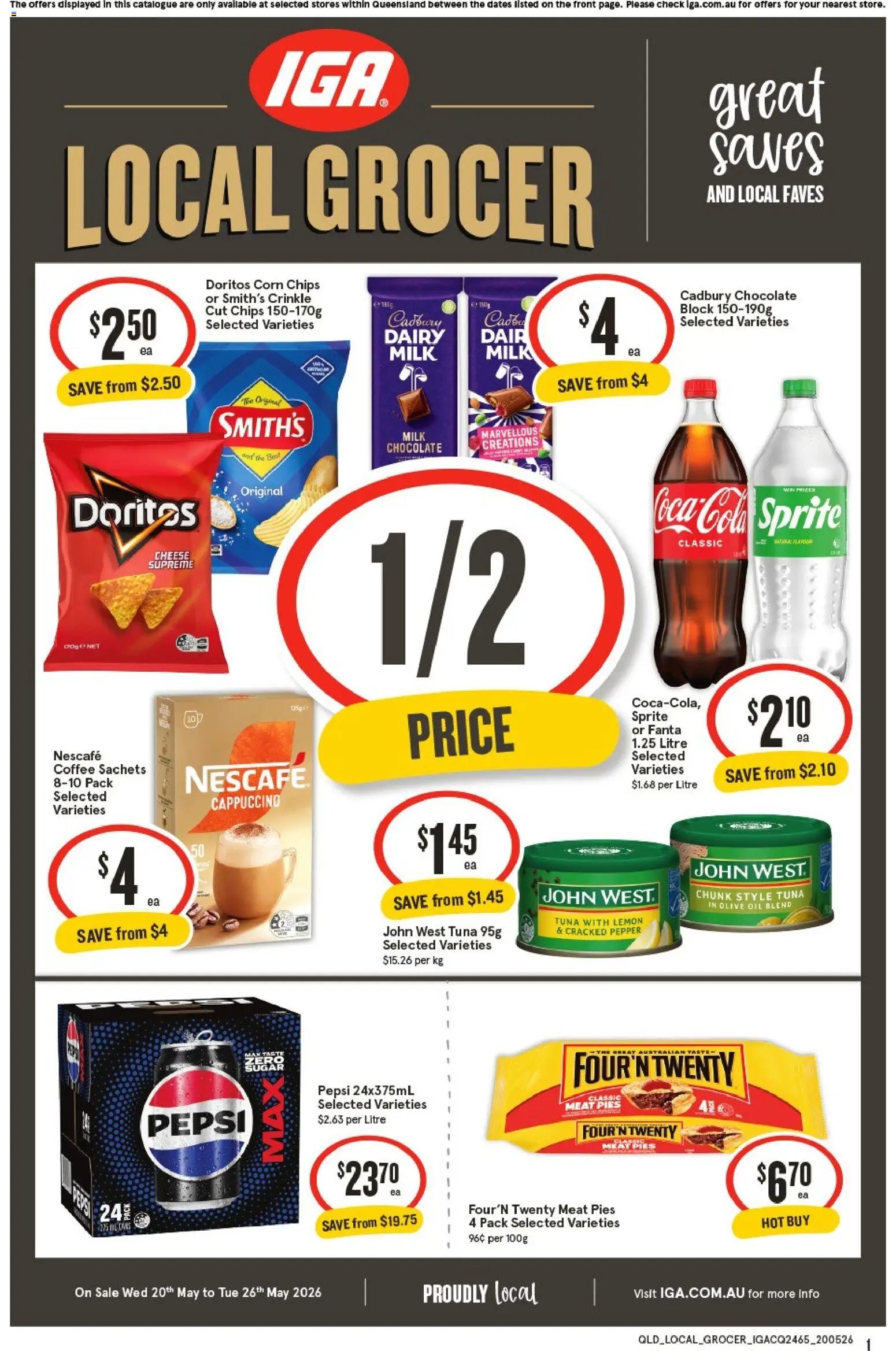 IGA Local Grocer QLD (2026-05-20 - 2026-05-26) | 1