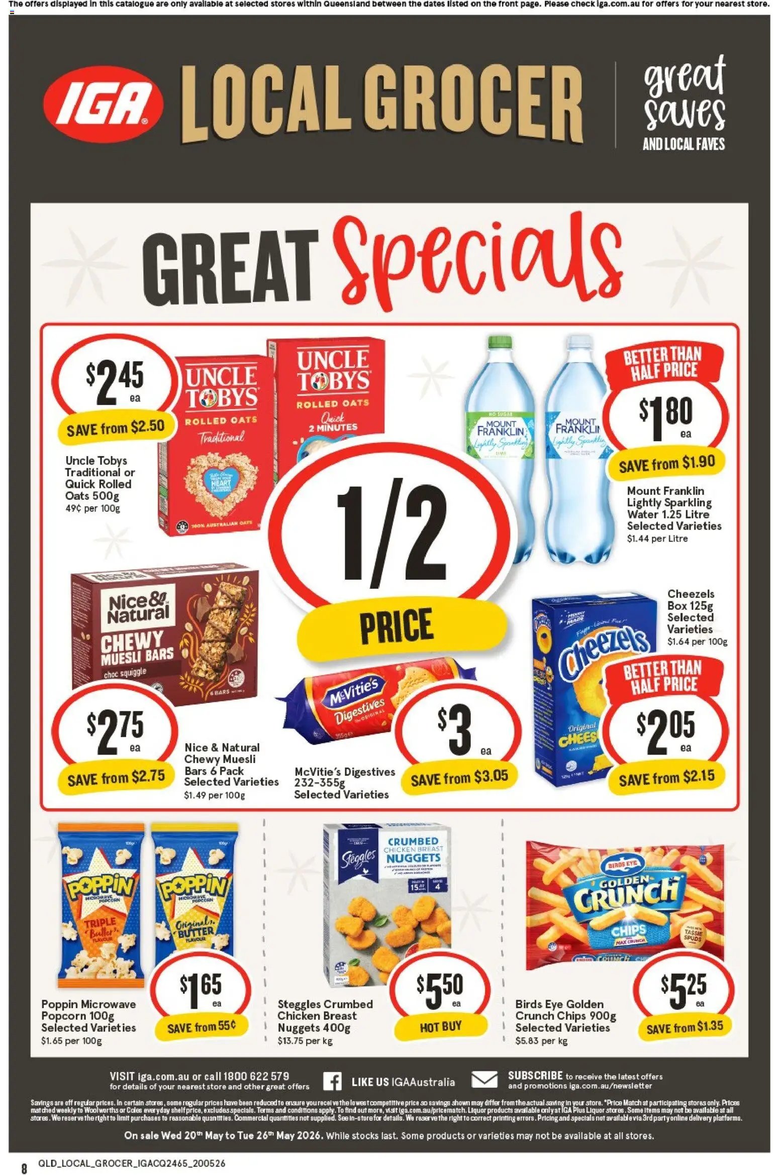 IGA Local Grocer QLD (2026-05-20 - 2026-05-26) | 2