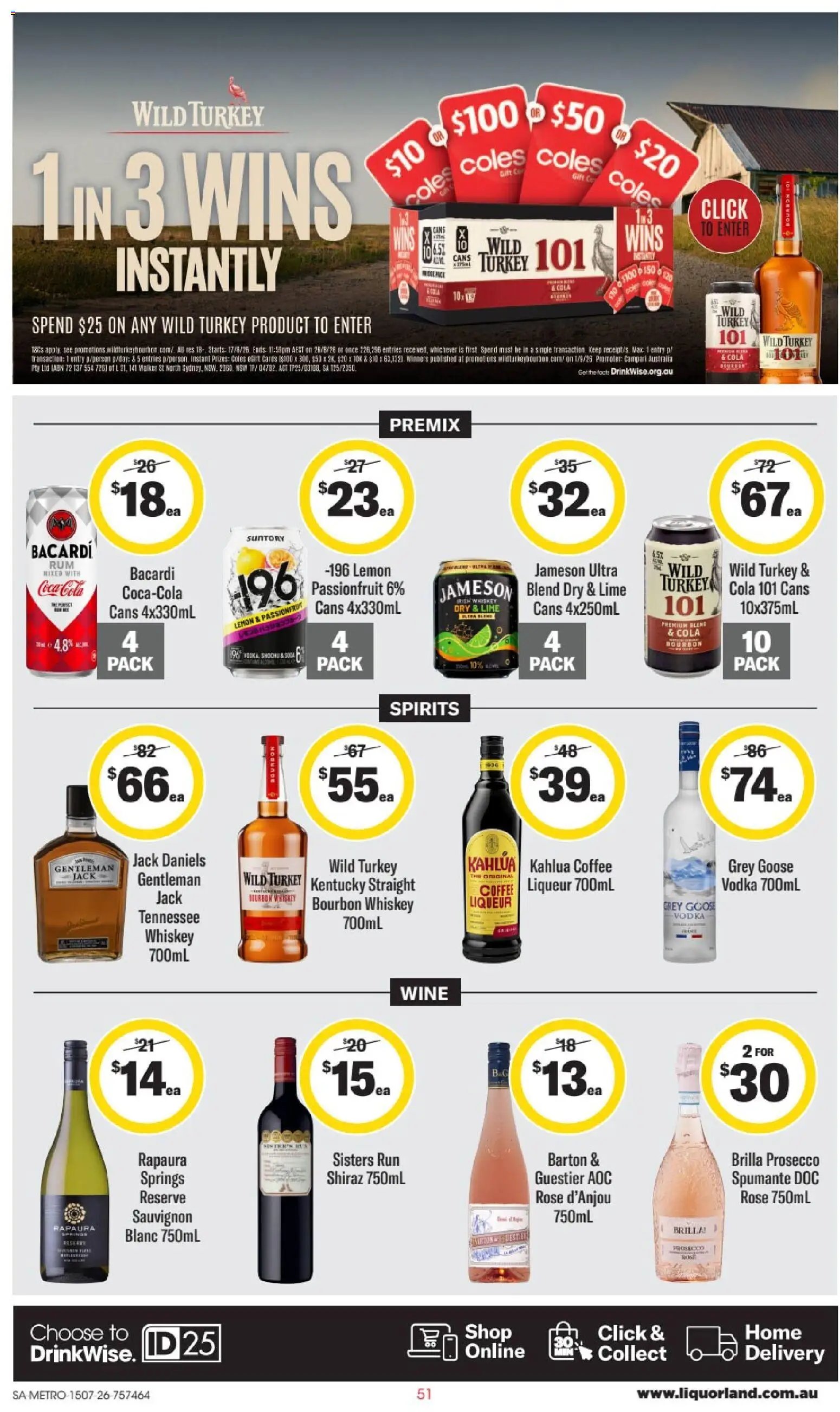 Liquorland - Liquorland OS 15/07 - SA Metro