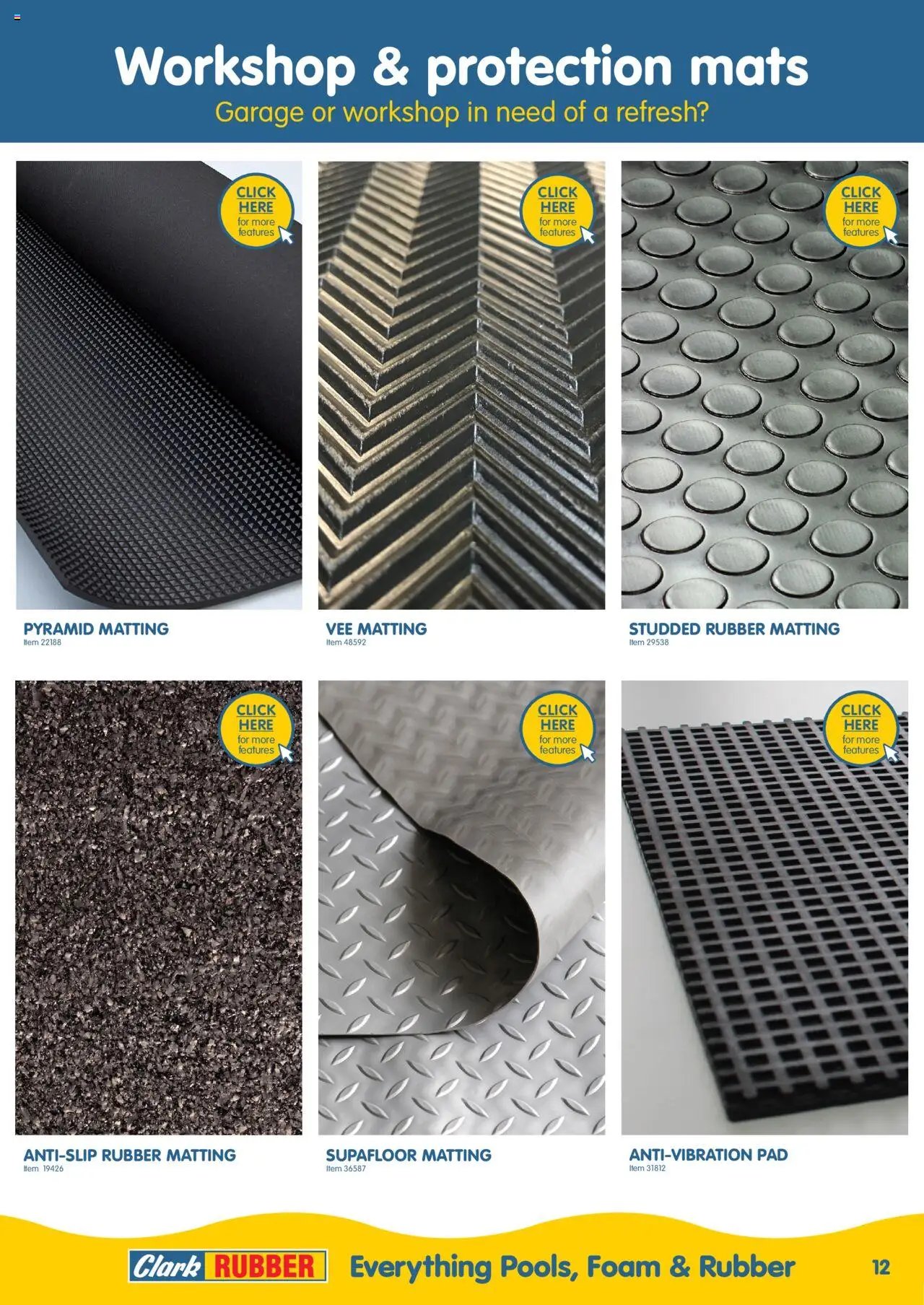 Clark Rubber Matting Look Book (2025-05-05 - 2026-05-05) | 12