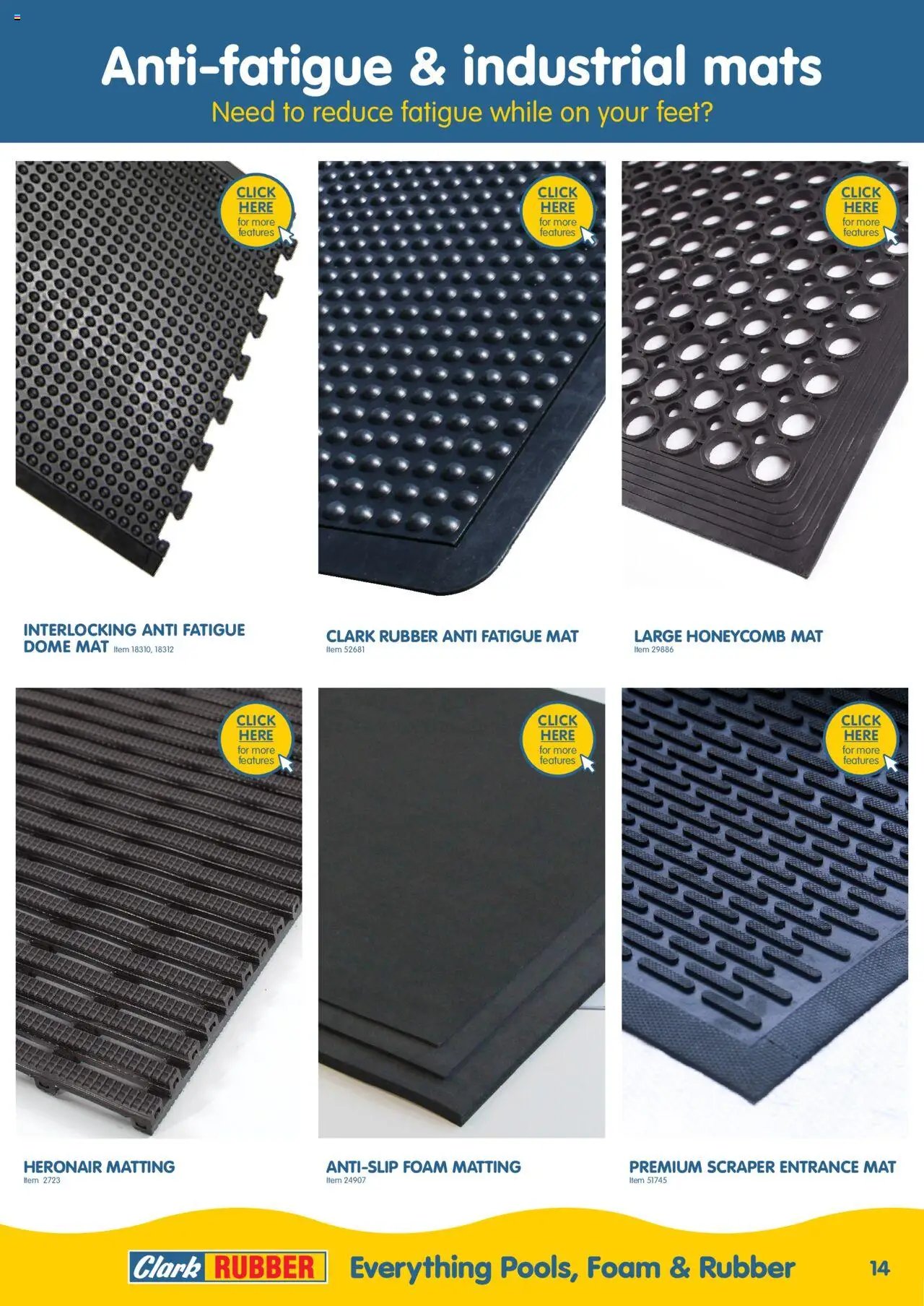Clark Rubber Matting Look Book (2025-05-05 - 2026-05-05) | 14