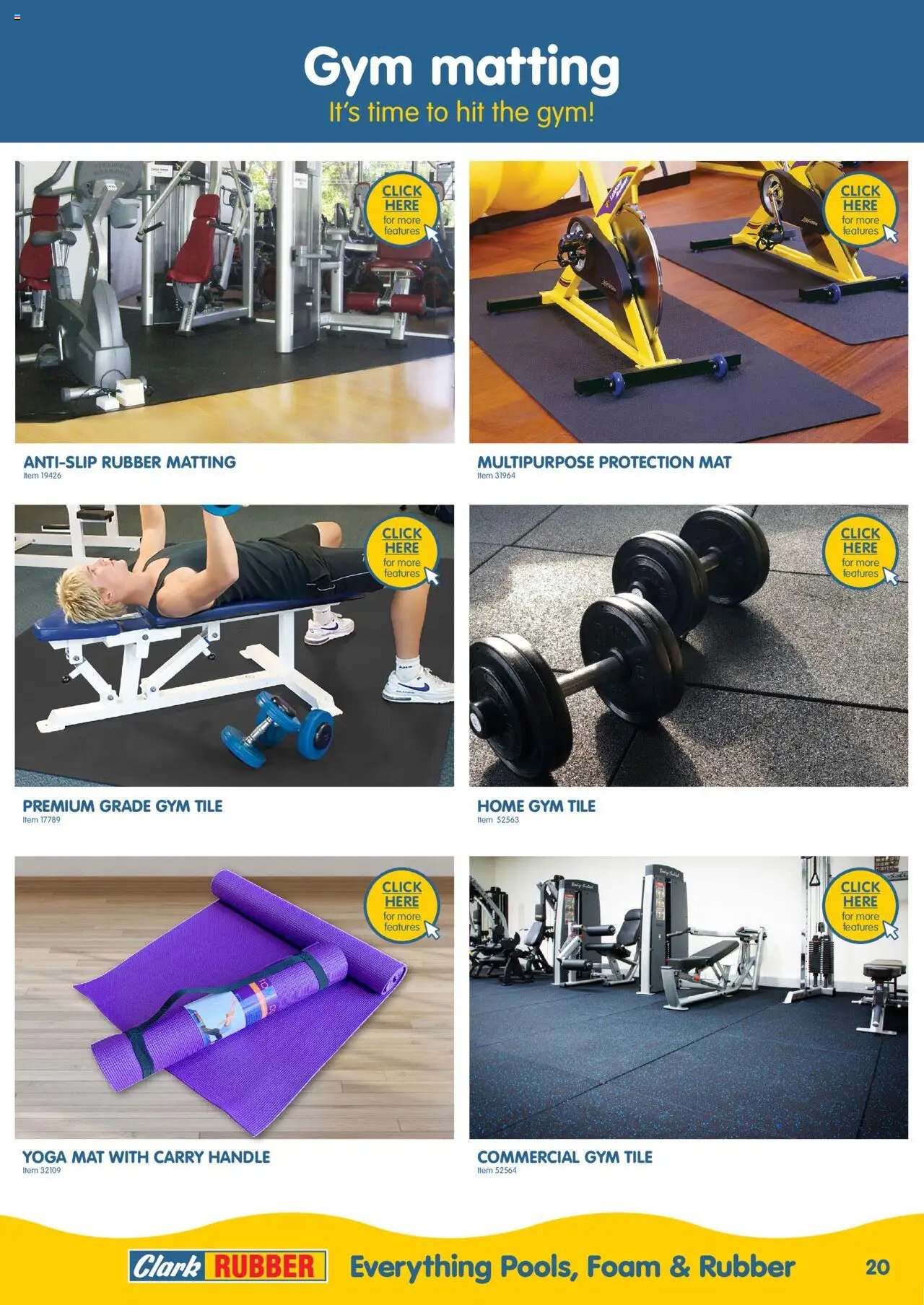 Clark Rubber Matting Look Book (2025-05-05 - 2026-05-05) | 20