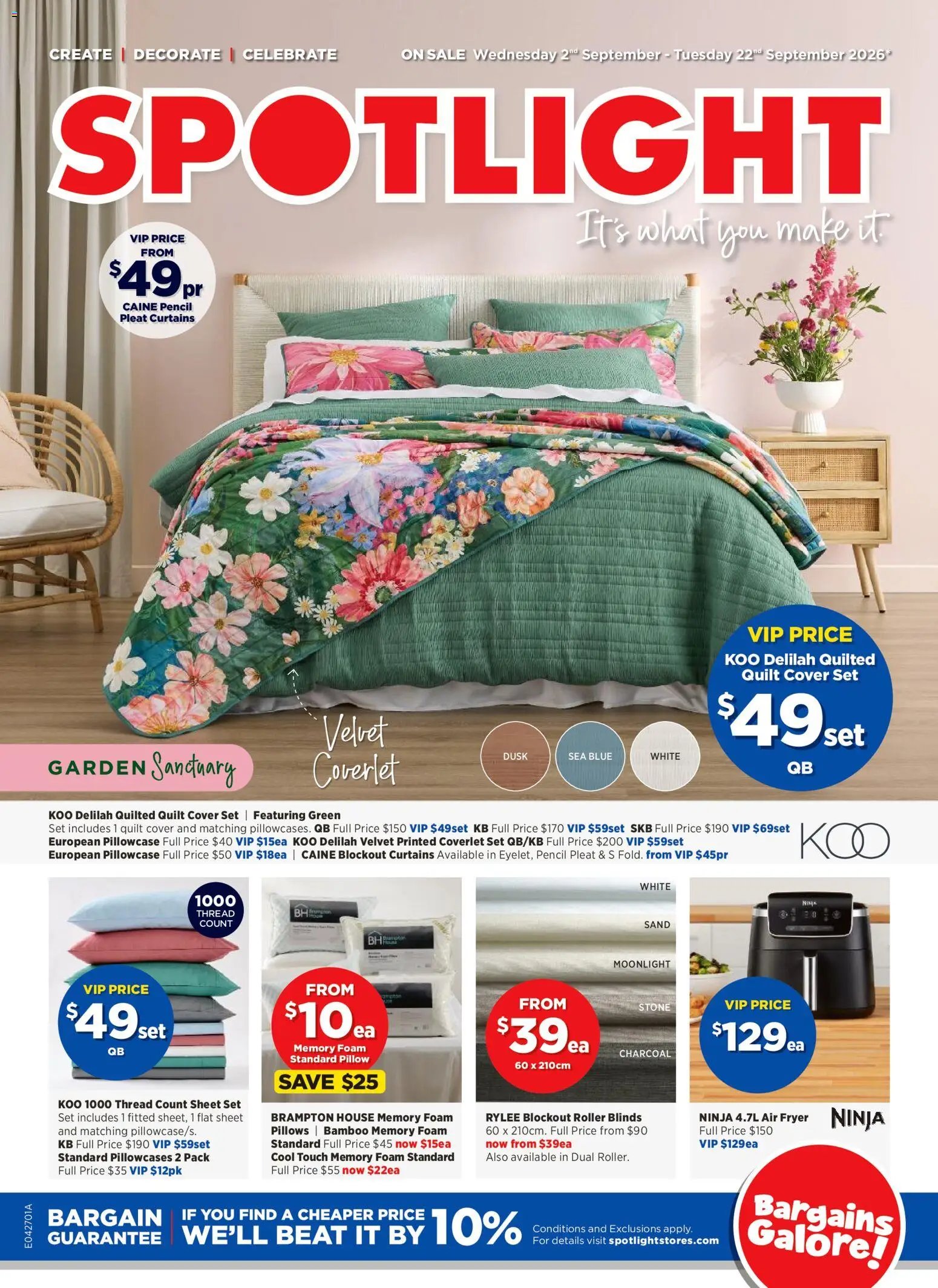 Spotlight catalogue