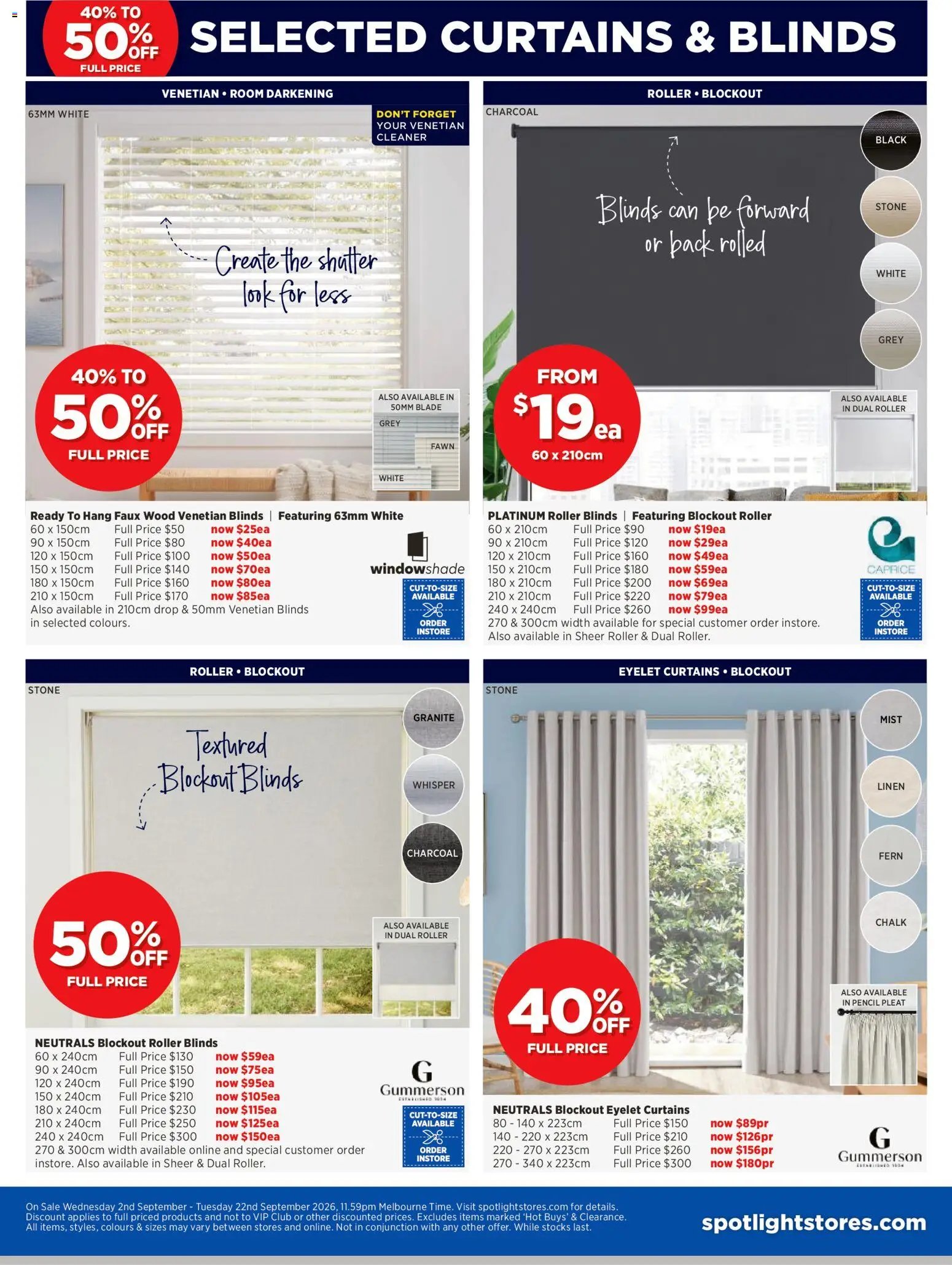 Spotlight catalogue